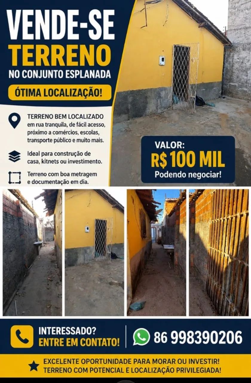 Vendo terreno 