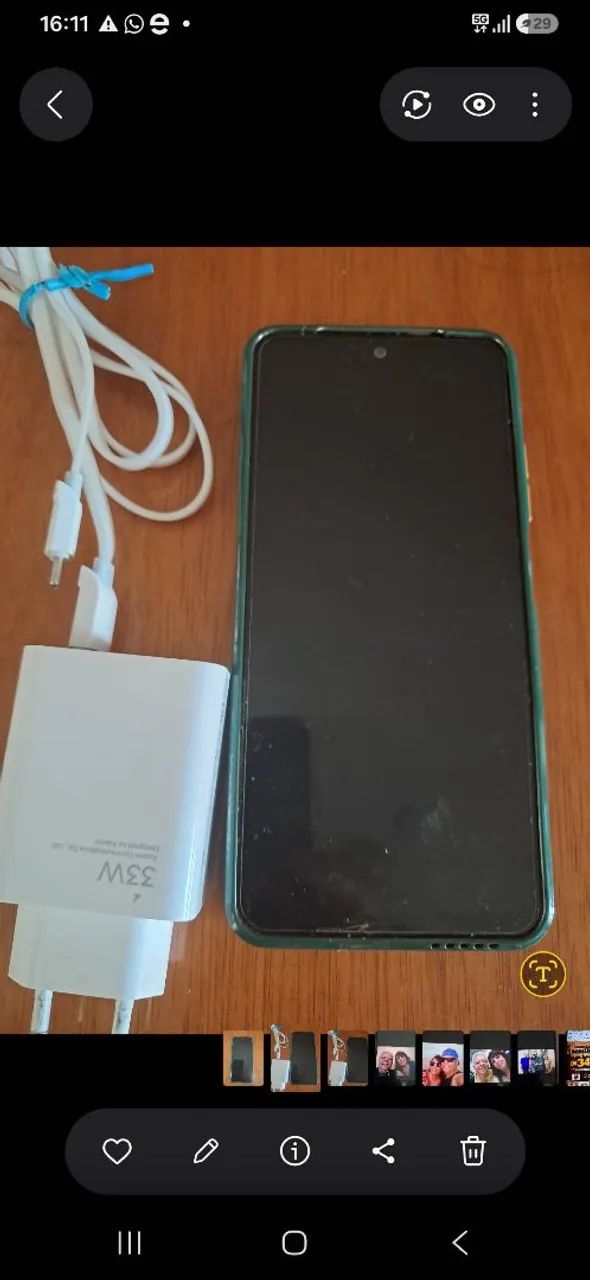 Celular xiaomi 11 note, sem nenhum problema 