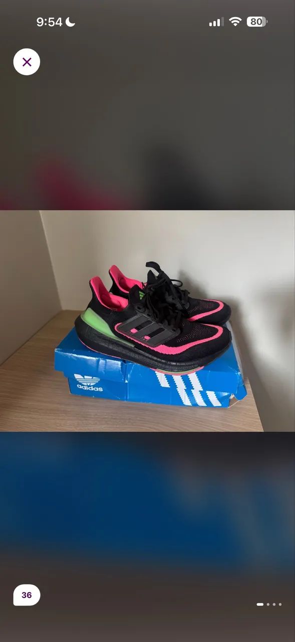 lote de tênis jordan original e adidas  - Foto 3