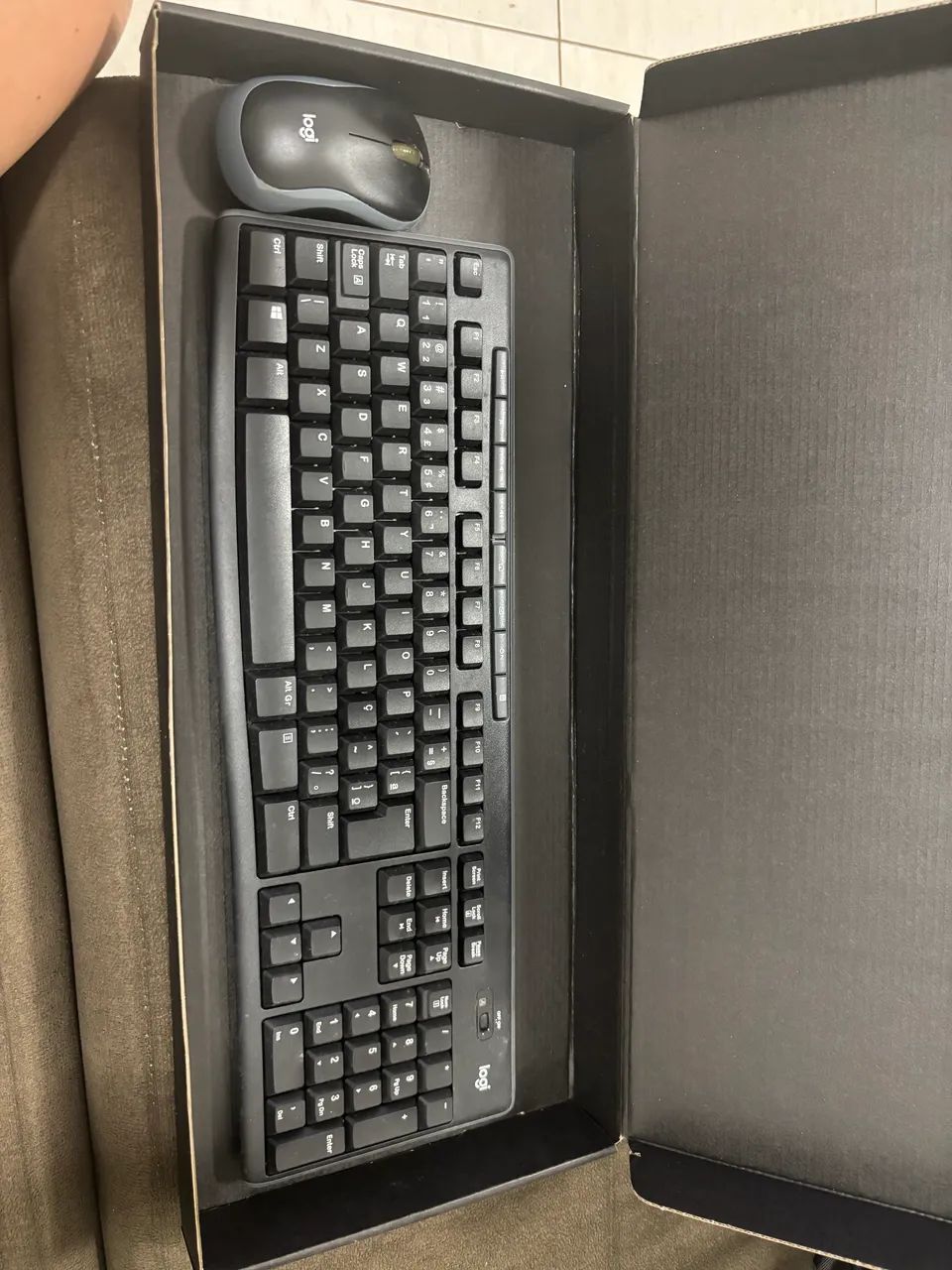  Teclado  Logitech - Funcionando Perfeito