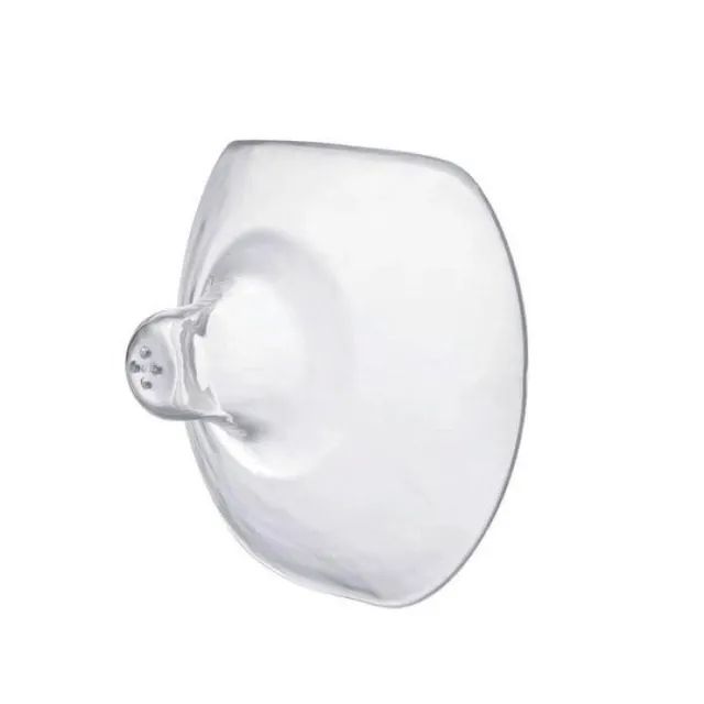 protetor para bico de seios amamentação de bebe- 2 peças - Foto 2