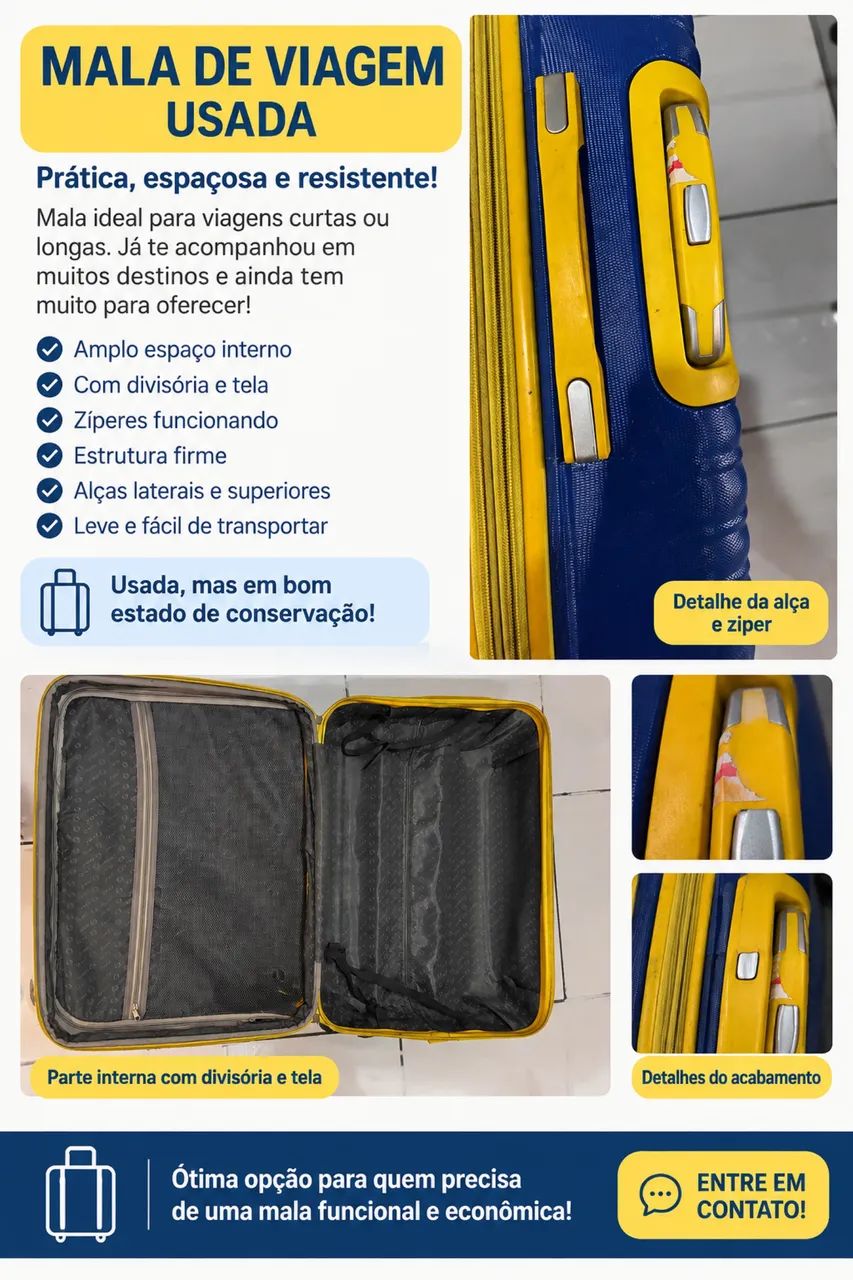 Vendo Mala Usada - Foto 4