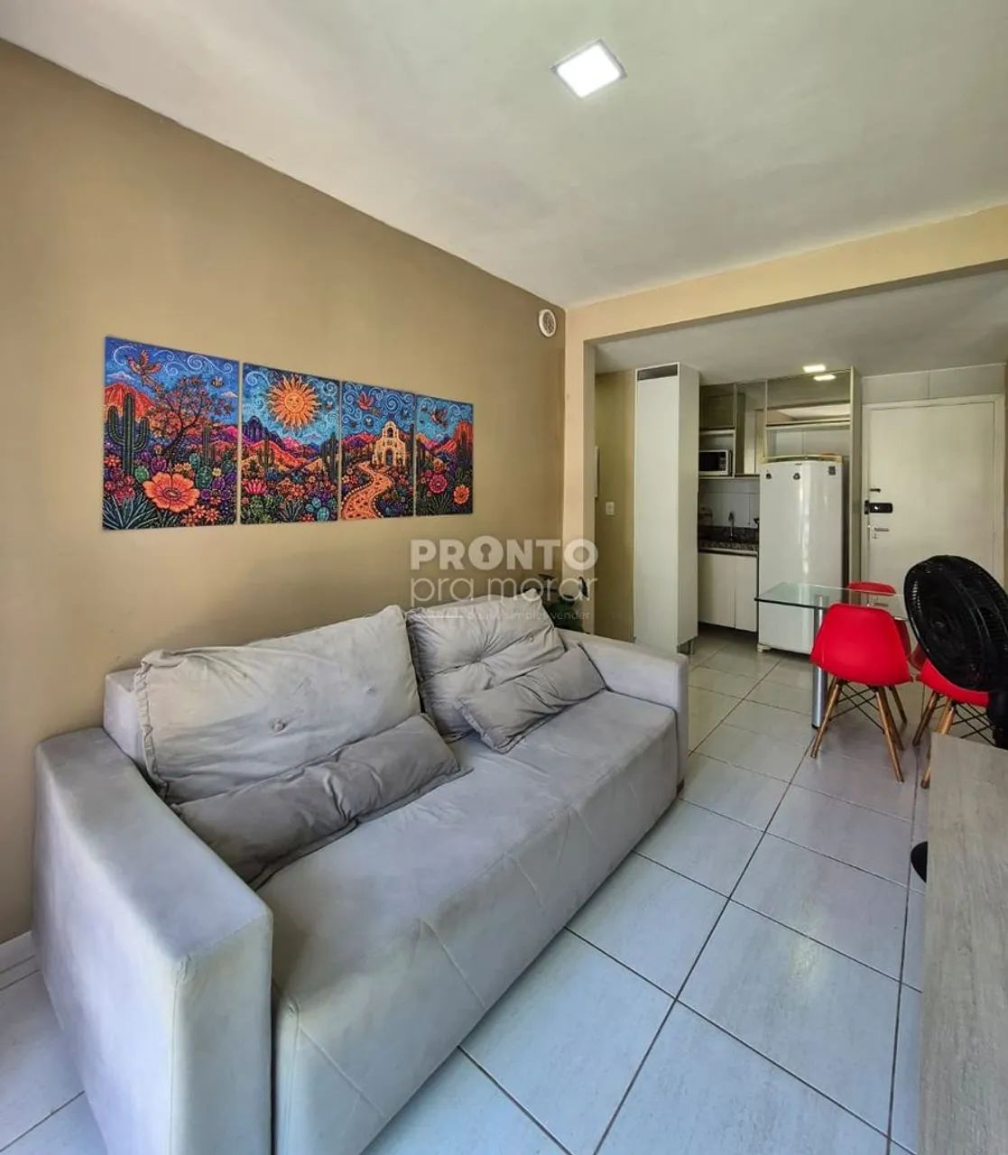 Flat com 1 quarto em Muro Alto - Foto 4