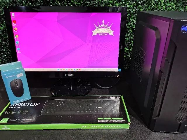 Setup Completo Com Monitor 20 Polegadas, Processador Pentium Gold E Ssd Nvme - Foto 3