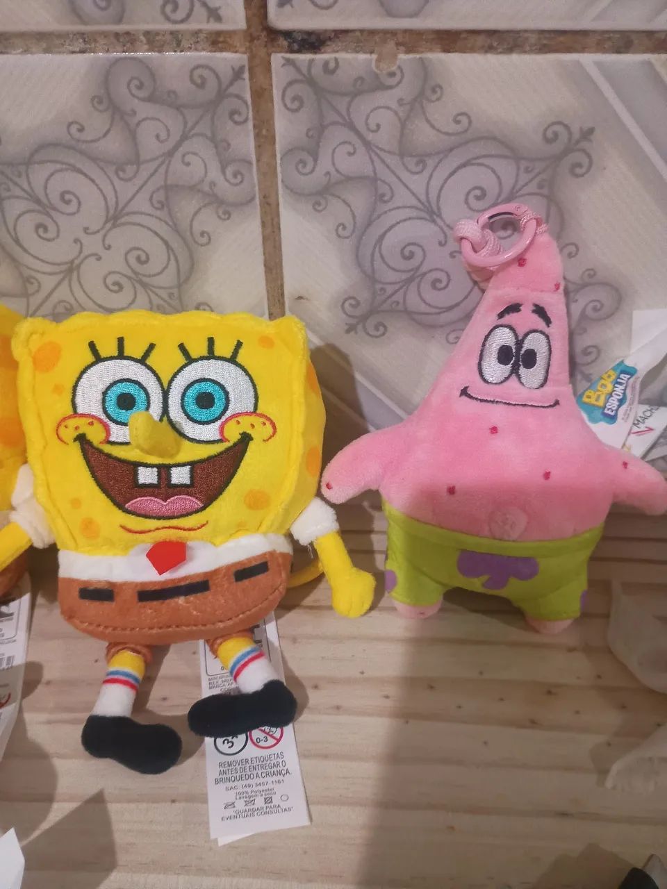 6 Chaveiros Patrick e Bob esponja oficiais  - Foto 2