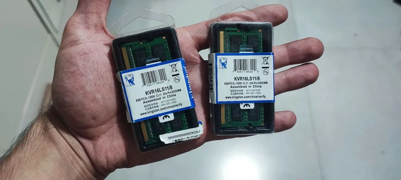 16GB Memória RAM | 2X08GB | 1600Mhz | DDR4 | Notebook | Kingston - Foto 2