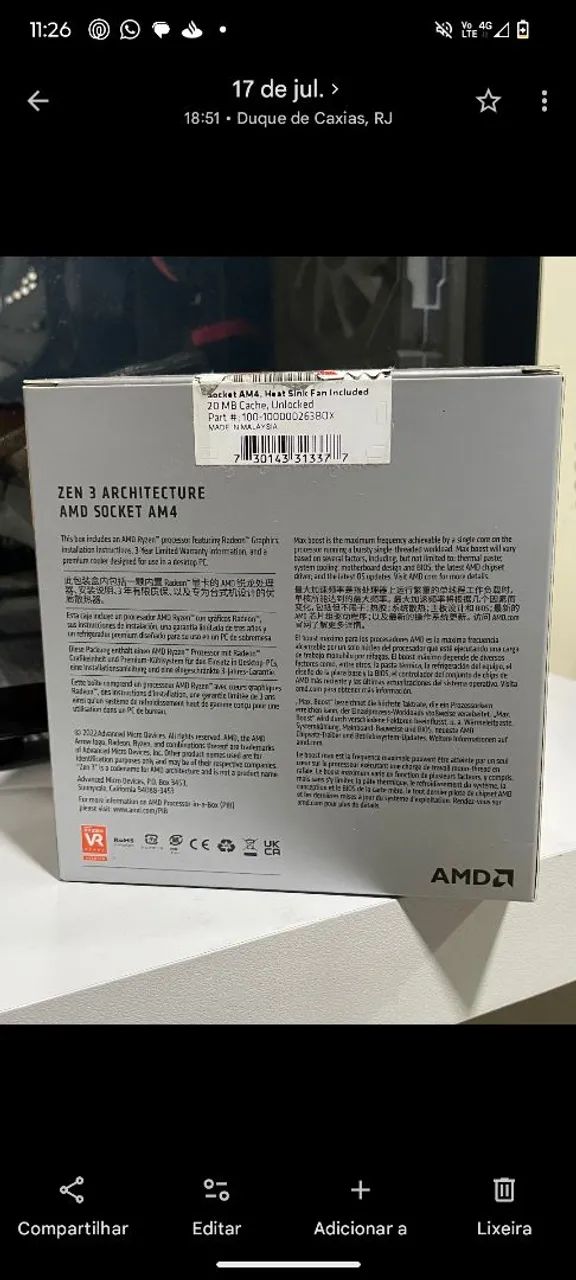 Ryzen 7 5700g - Foto 2