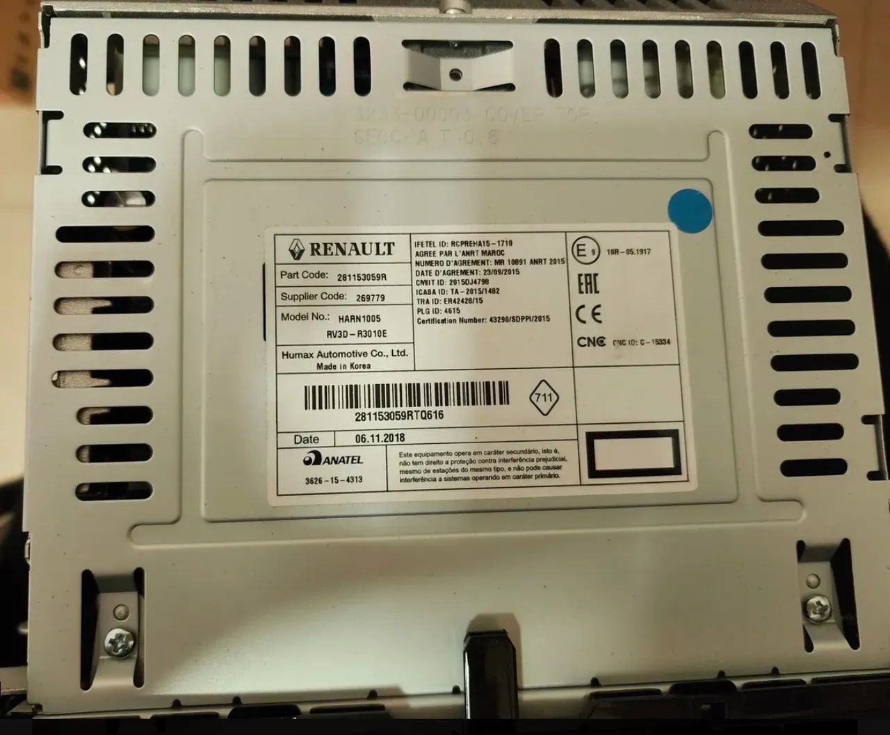Aparelho de som renault captur 18/19 - Foto 5