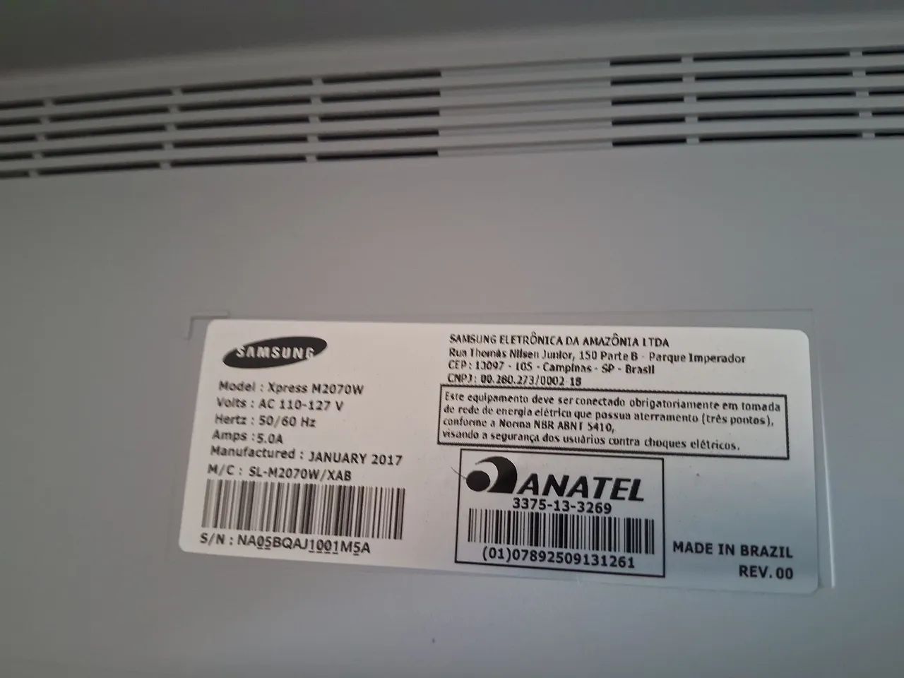 Impressora SANSUNG Xpress M2070 Novo - Foto 2
