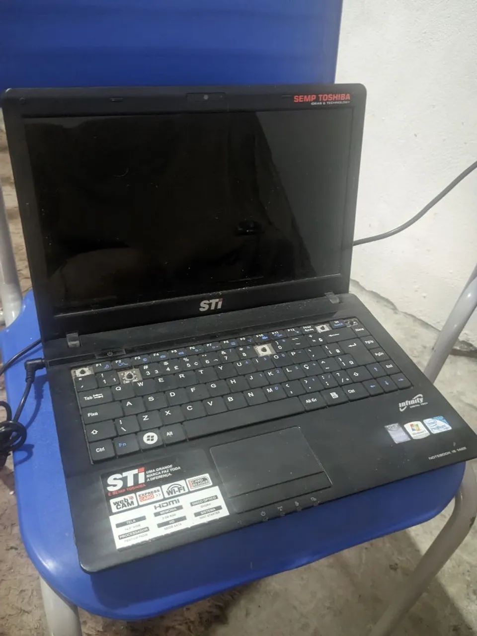 Notebook semp Toshiba 