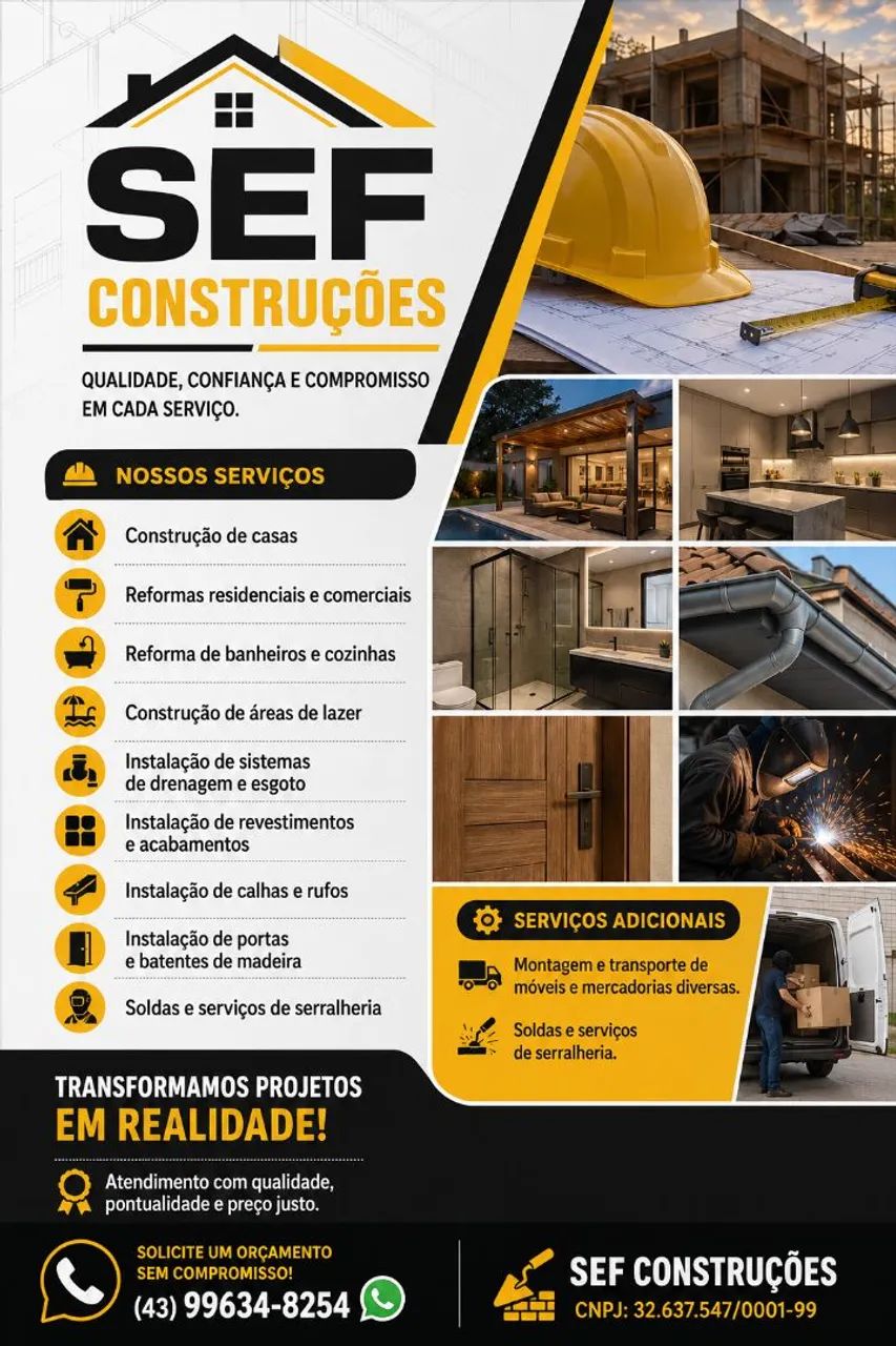 Construção e Reformas 