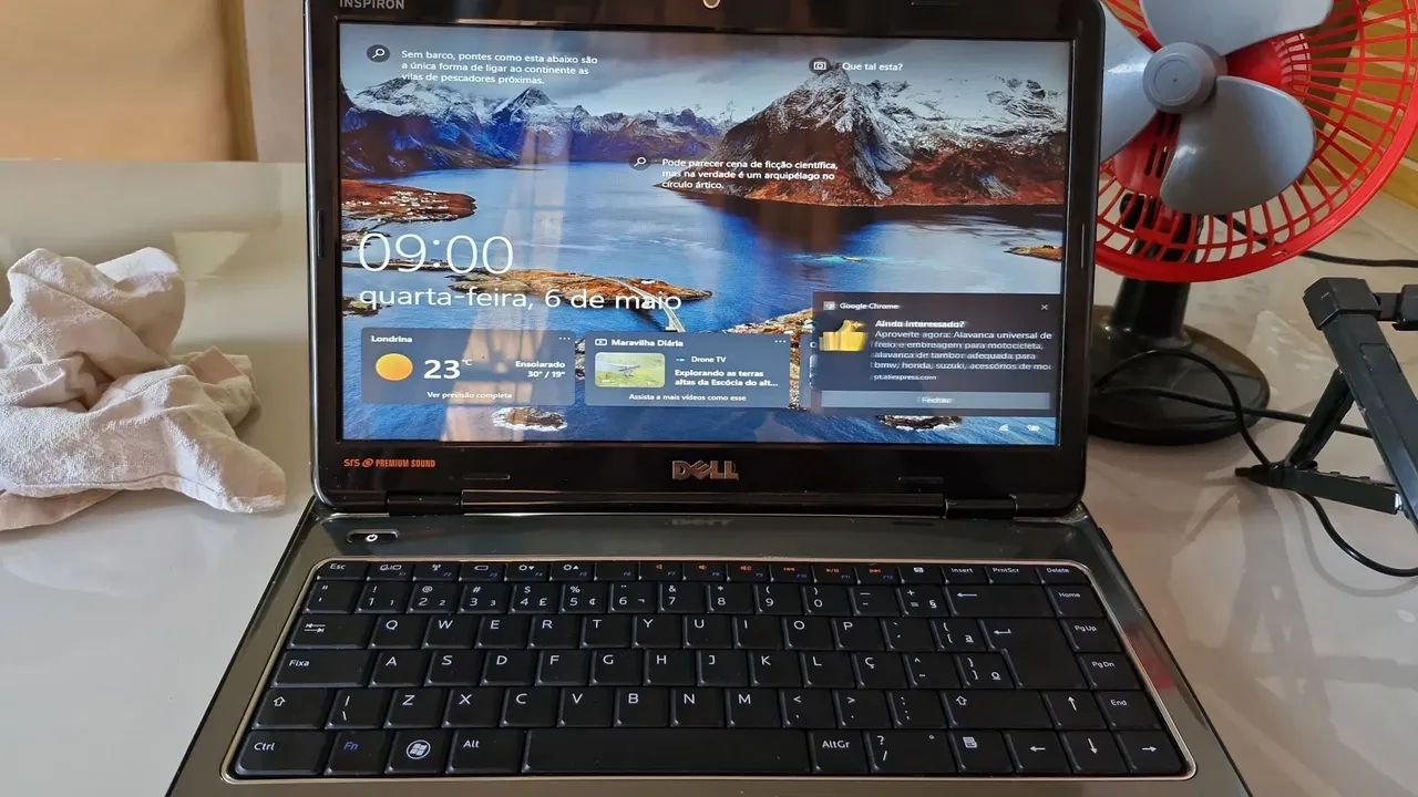 Notebook Dell i5 n4010 SSD 6gb ram
