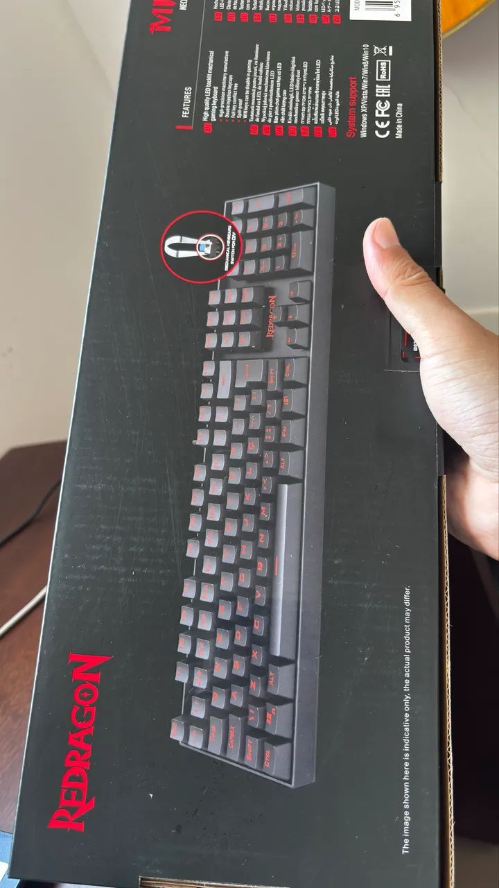 Teclado Mecânico Redragon Mitra - Foto 5