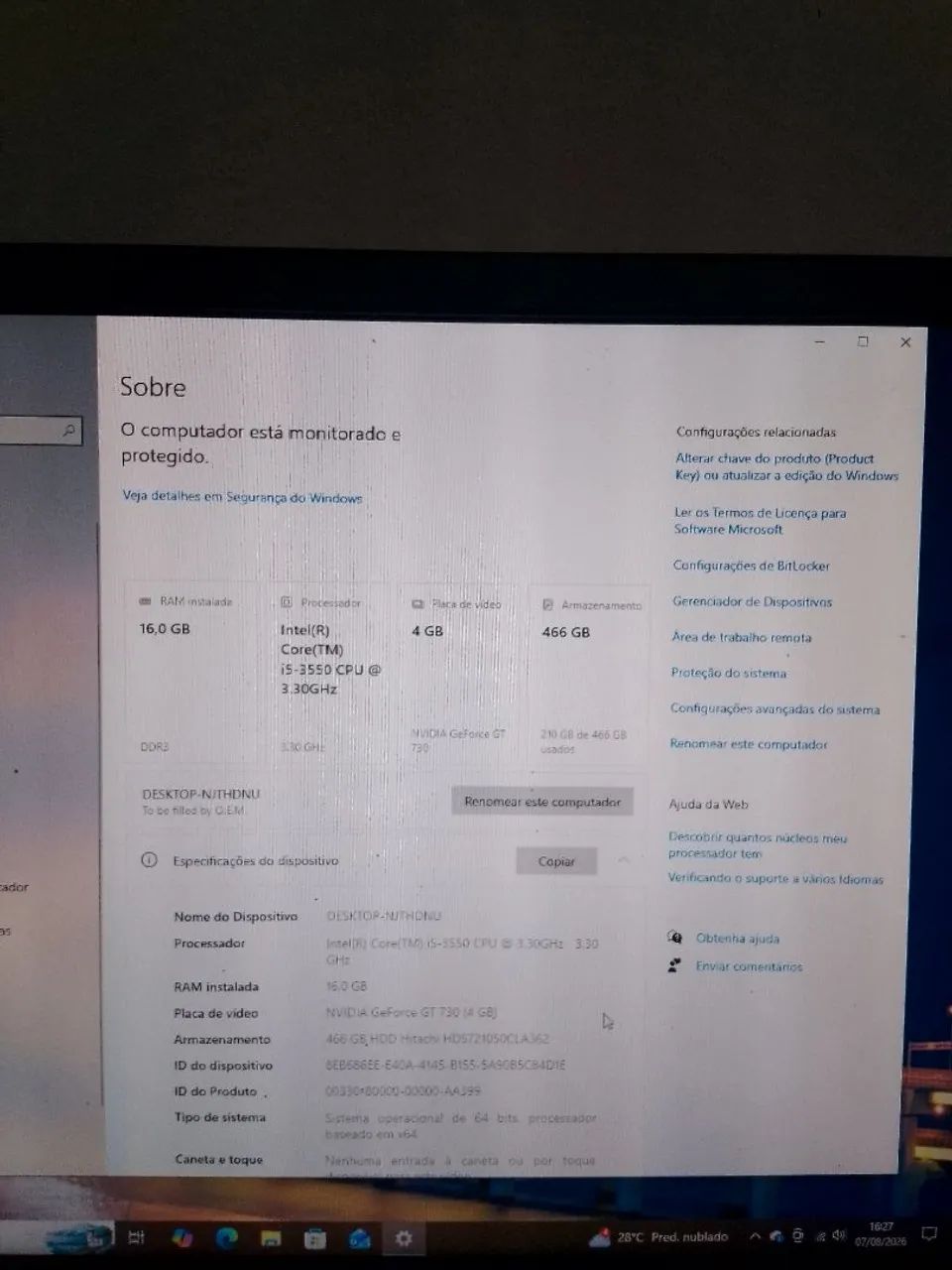 ?PC GAMER / COMPUTADOR - i5 + 16GB RAM + GT 730 4GB - Foto 3
