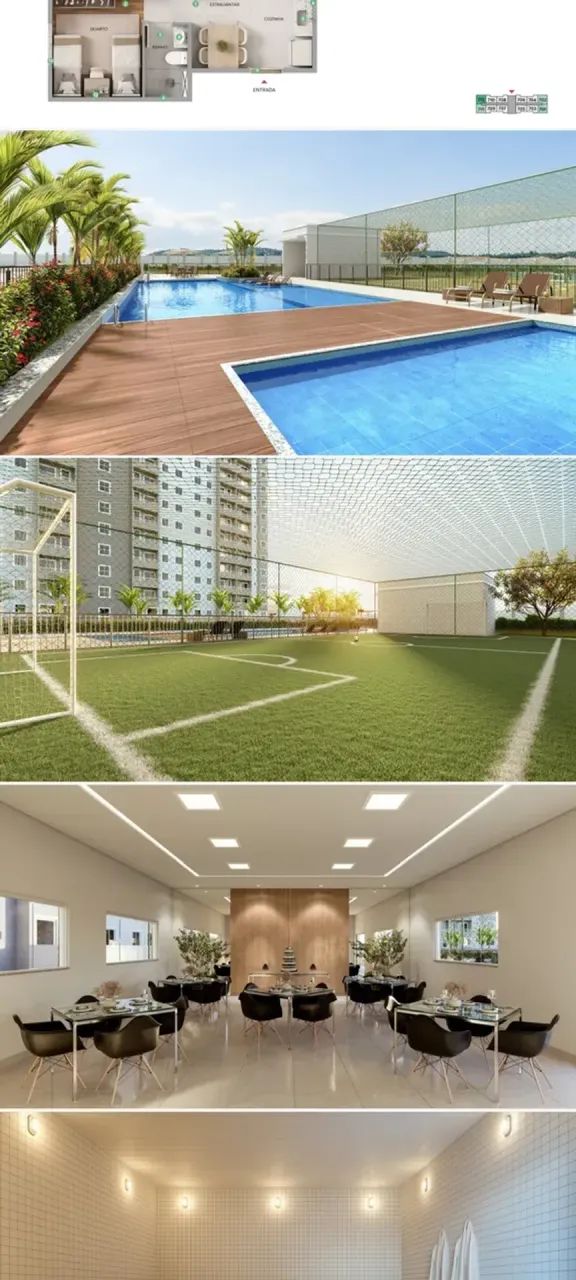 Repasse de Chave Cohama Suíte e com Porcelanato - Foto 4