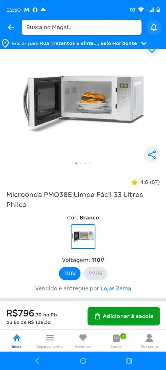 Microondas Philco 32 litros  - Foto 3
