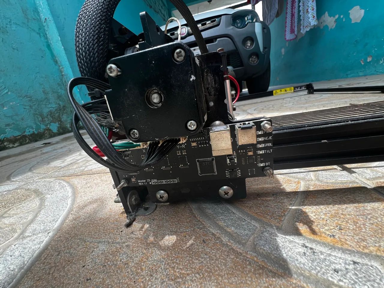 Máquina De Corte A Laser Cnc Neje Master 2s Max 20w N40620