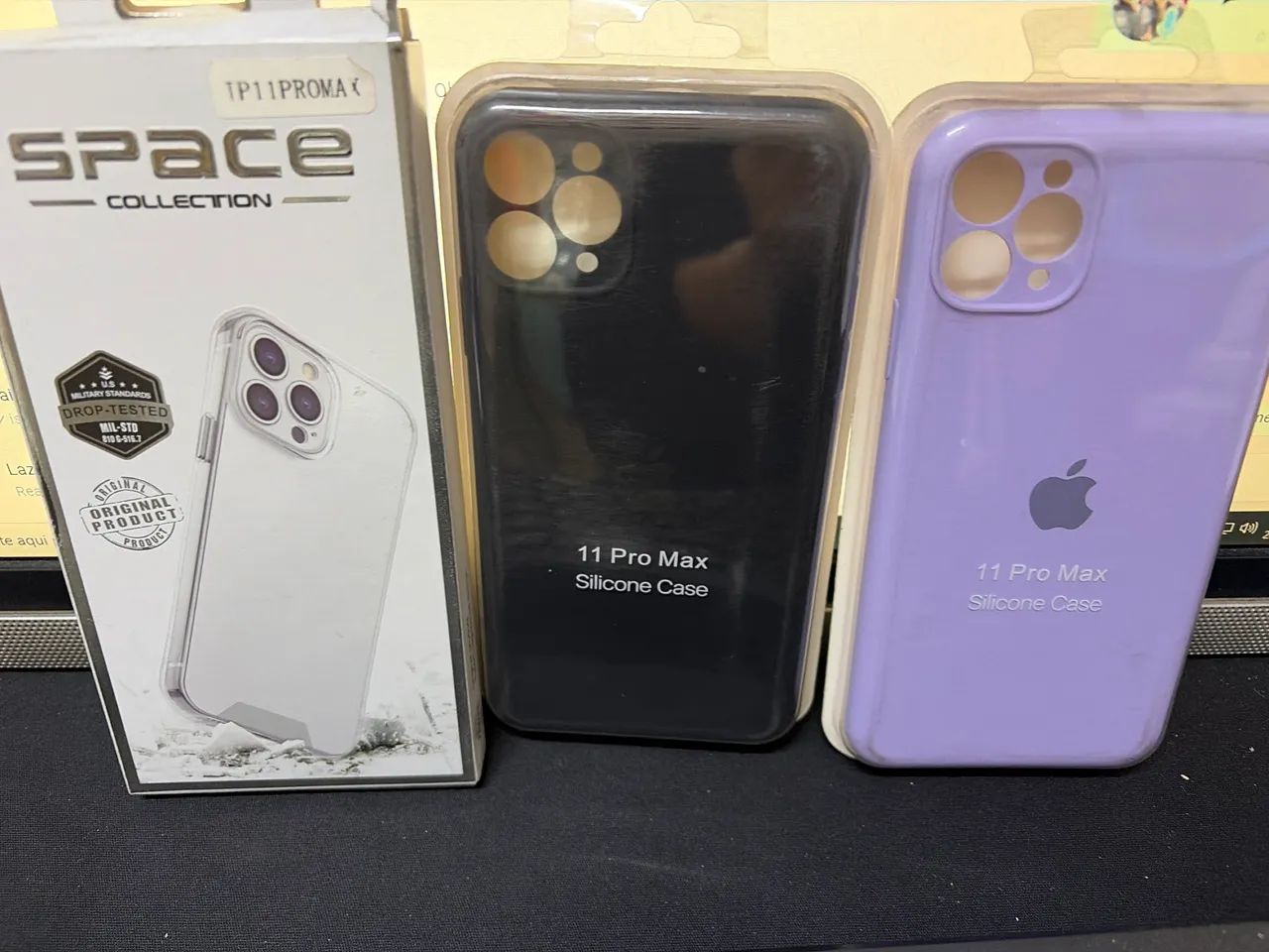 Capinha iPhone 11 pro max 3 unidades  - Foto 2