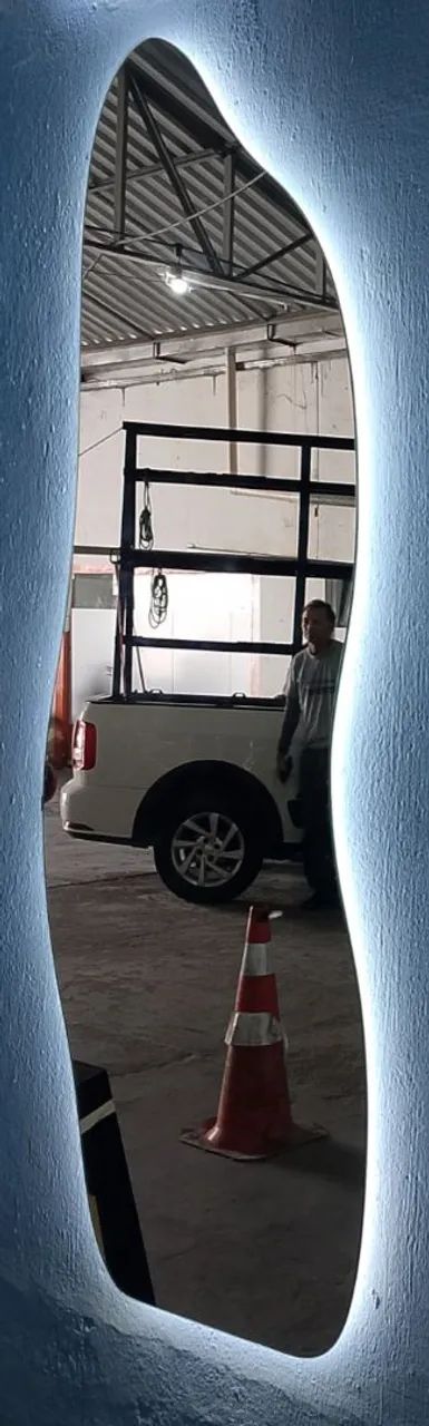 Espelho orgânico com led  - Foto 5