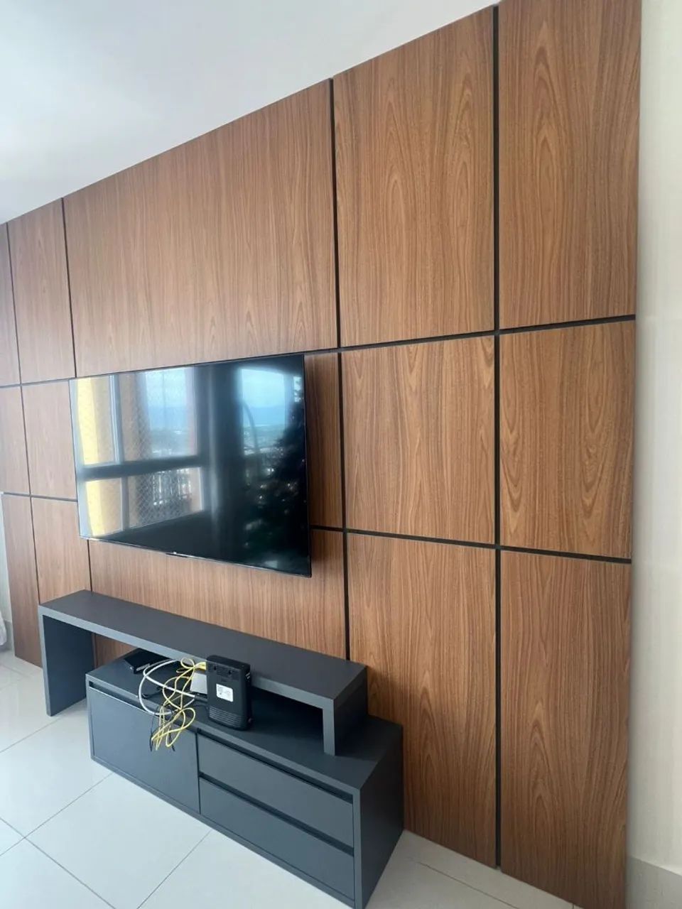 Vendo lindo painel e rack - Foto 2