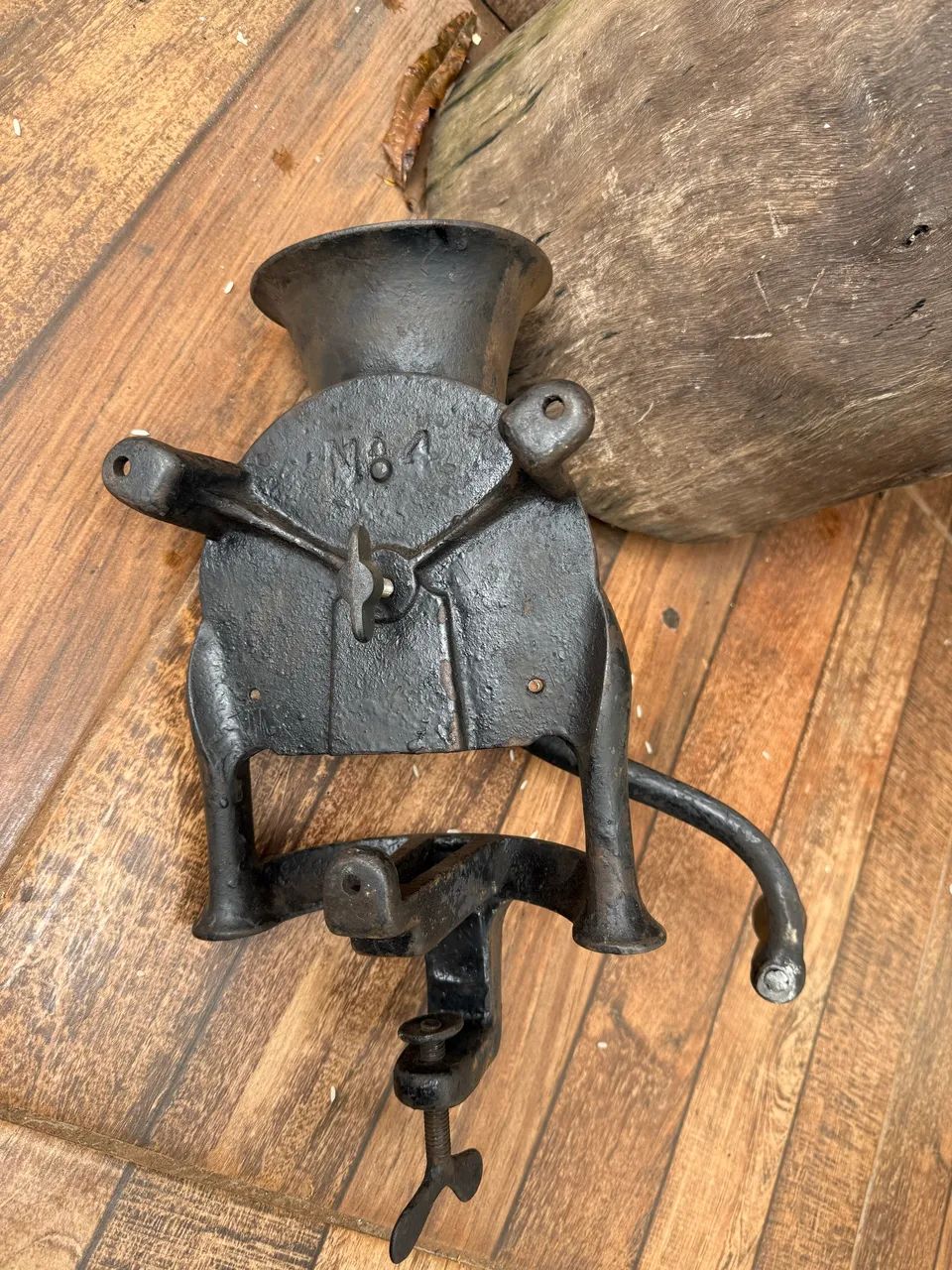 Moinho de café antigo ( so decoracao) não funciona  - Foto 2