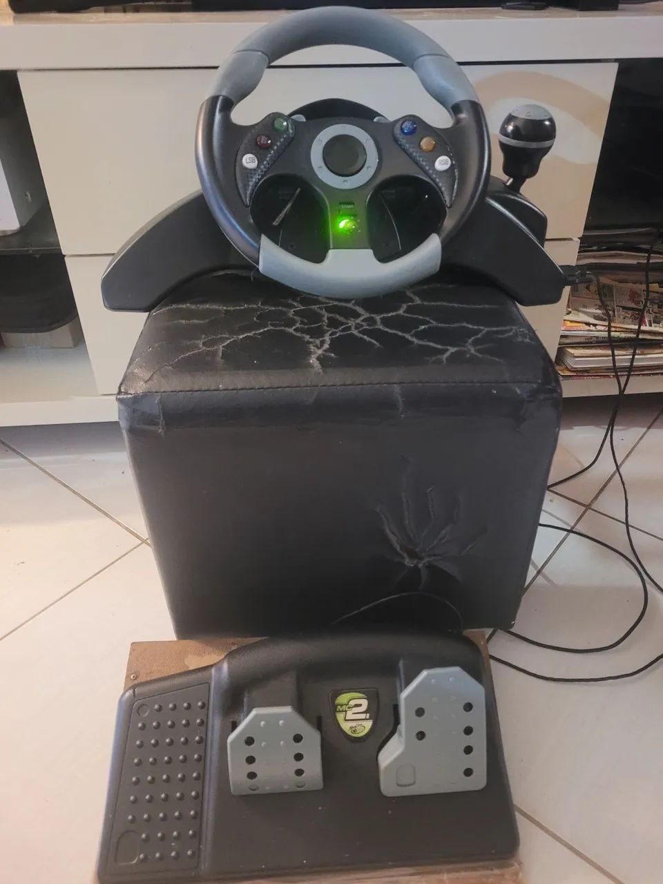 Volante Mad Catz MC2 Xbox 360 pc - Foto 2