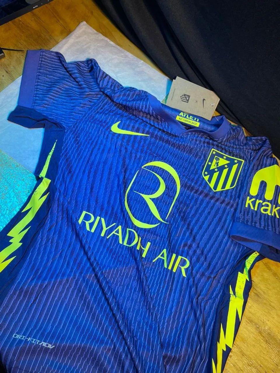 Camisa do Atlético de Madrid azul  - Foto 2