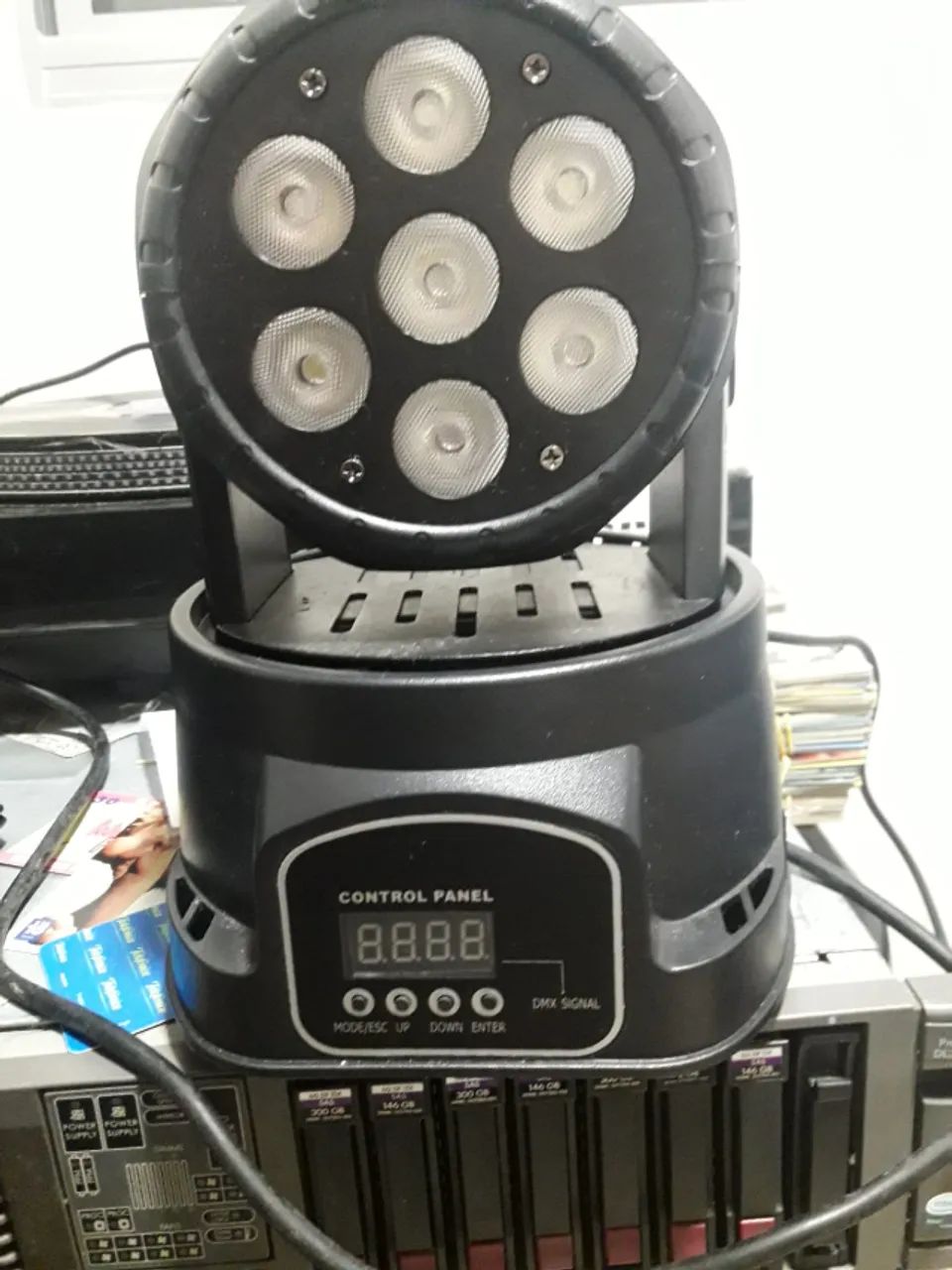 Moving Head Wash 7 Leds  o Par