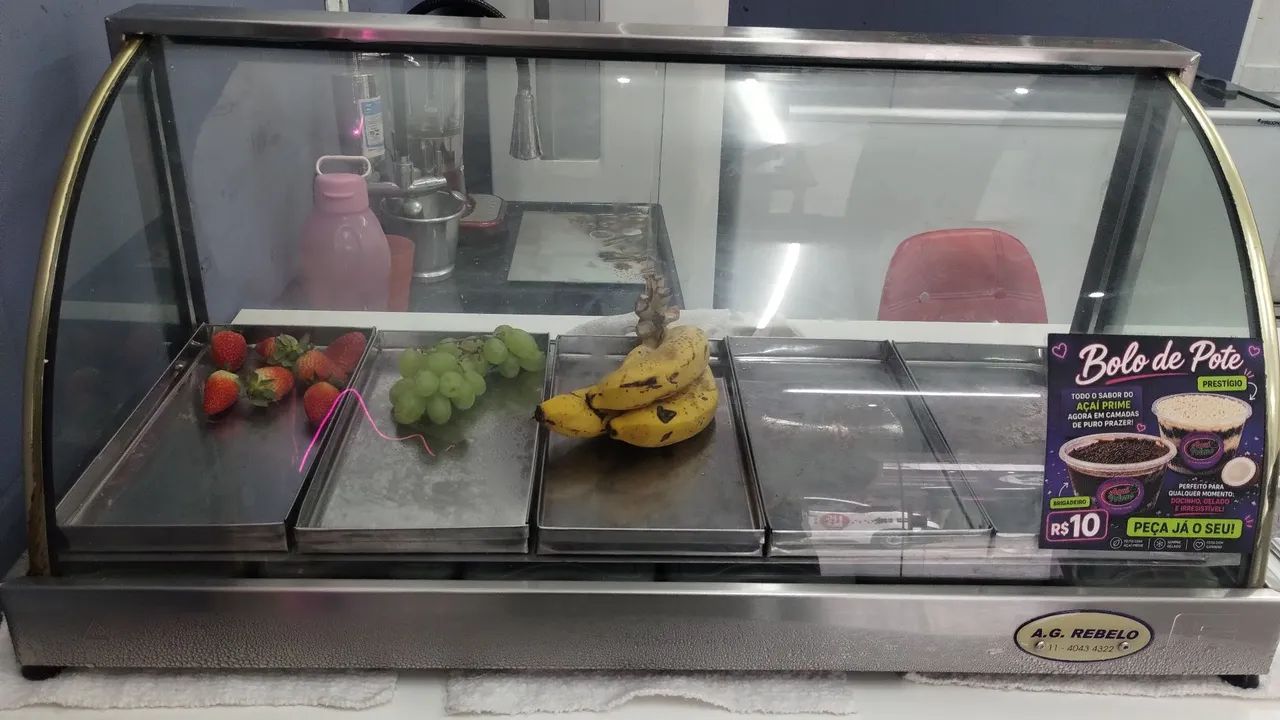 Estufa vitrine fria (com gelos) - Foto 2