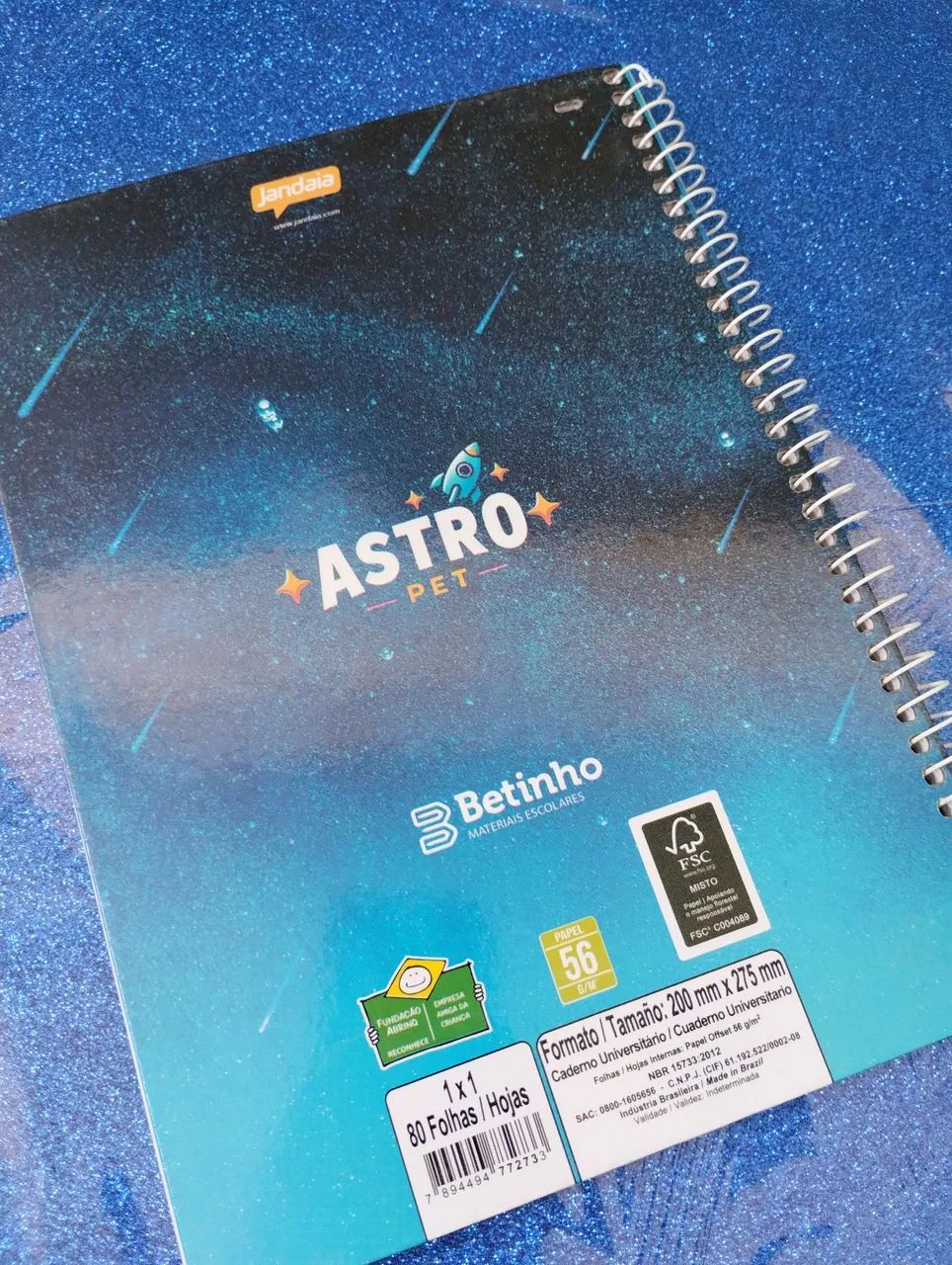 Caderno astro pet 1 matéria  - Foto 2