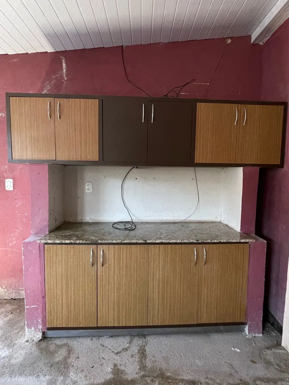 Conjunto Armários de cozinha com tampo de Granito - Foto 2