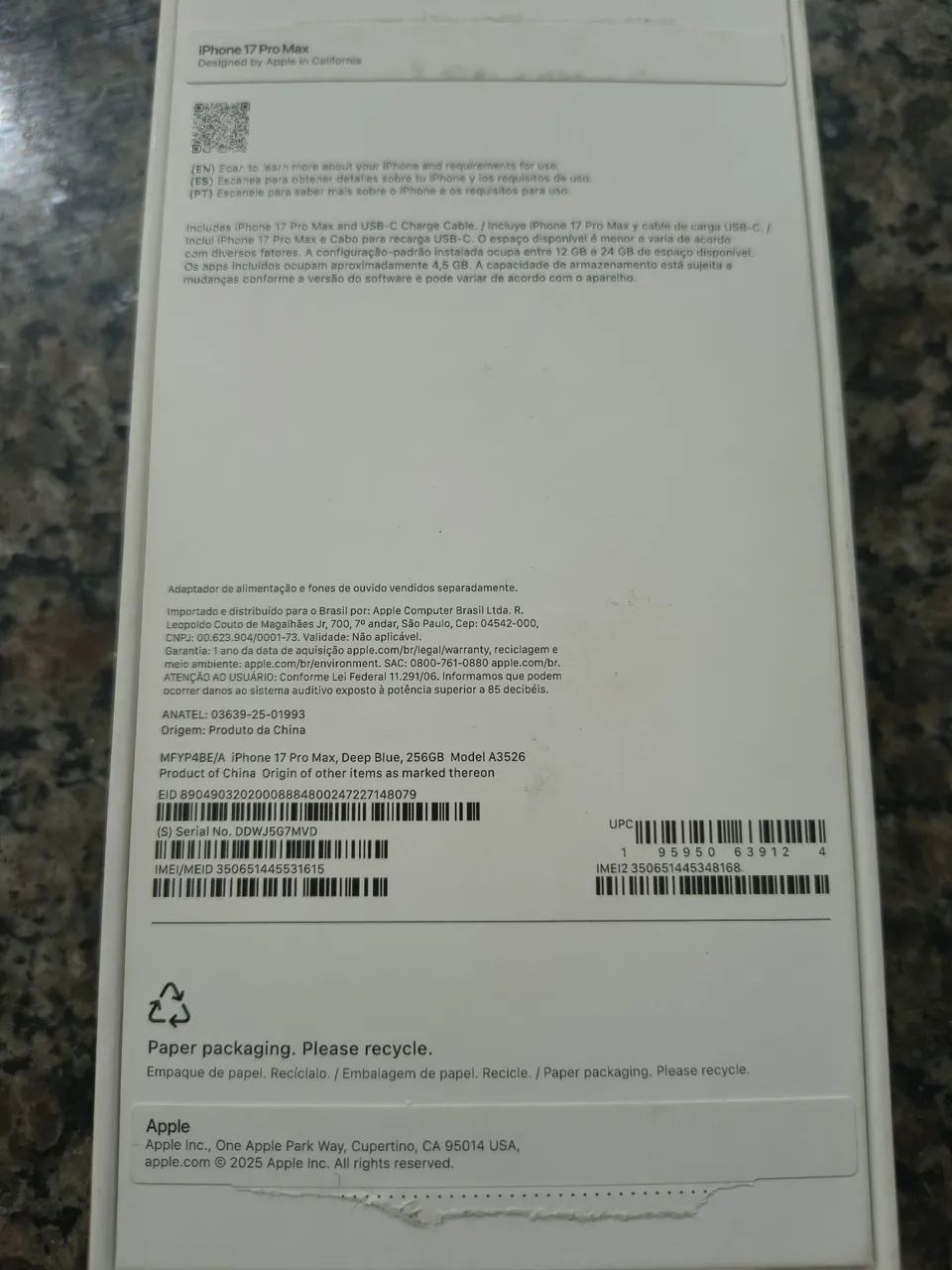 iPhone 17 promax 256g. - Foto 2