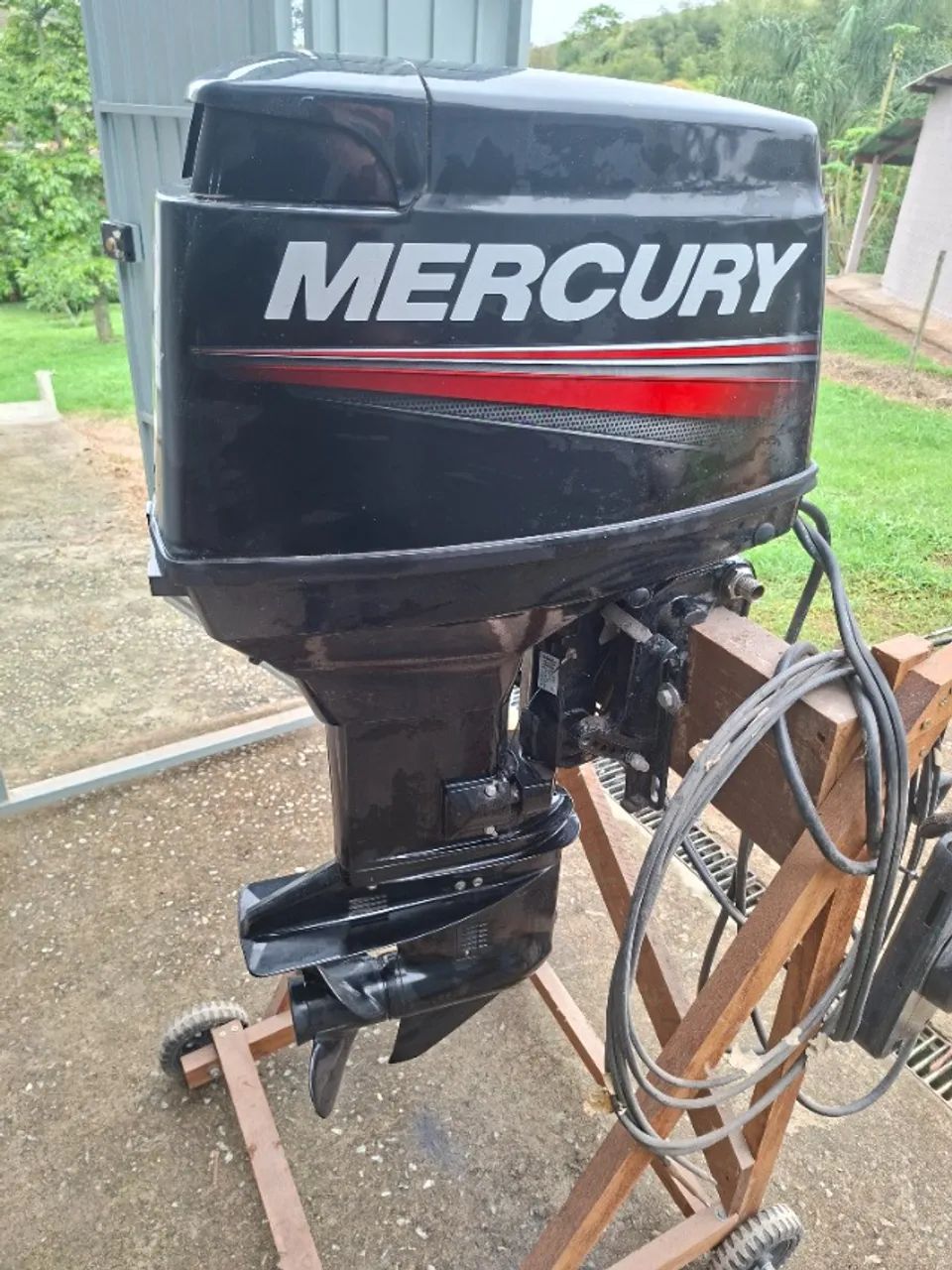 Motor popa Mercury 40hp EO super partida eletrica com comando