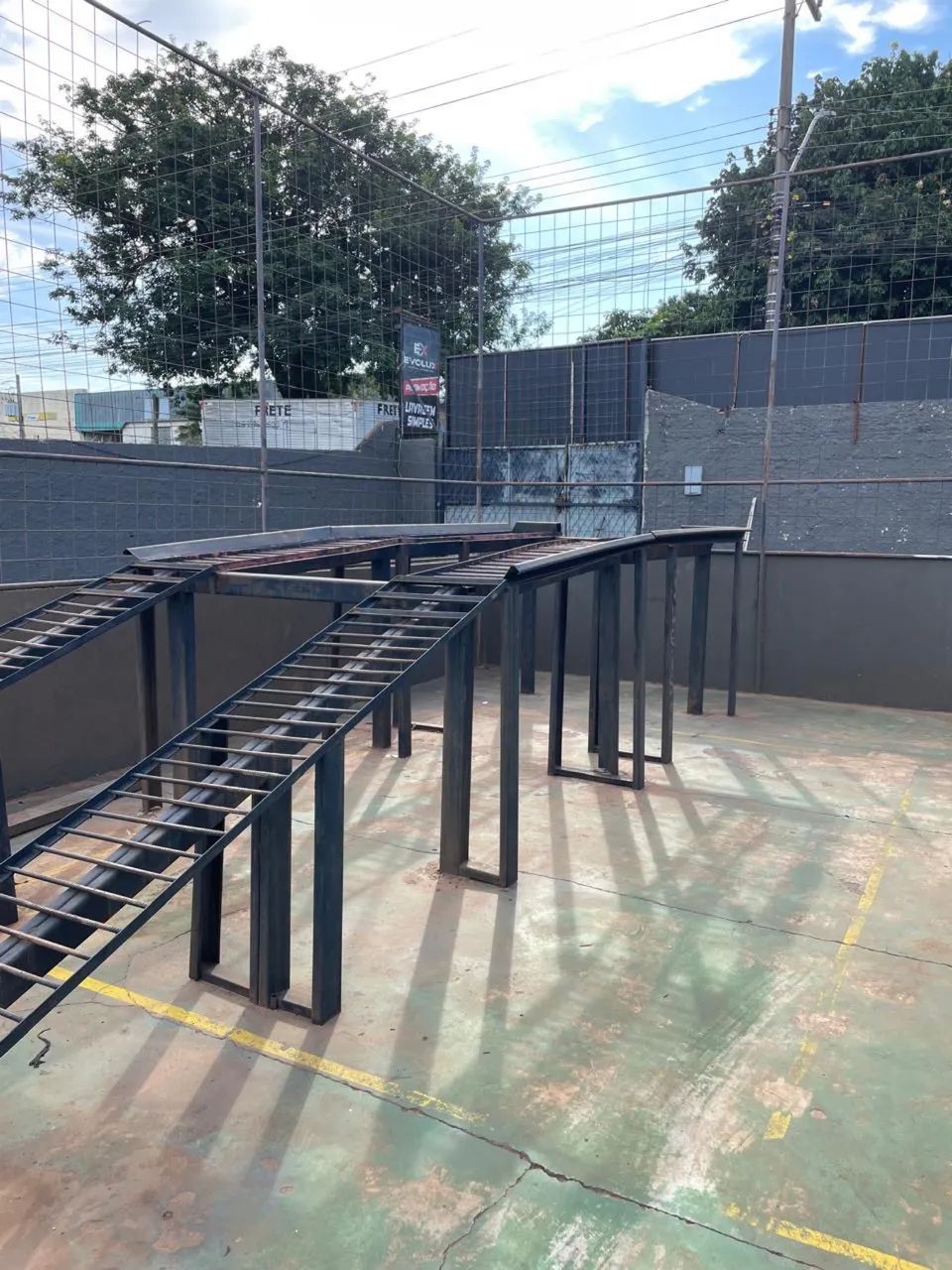 Rampa para lava jato oficinas 