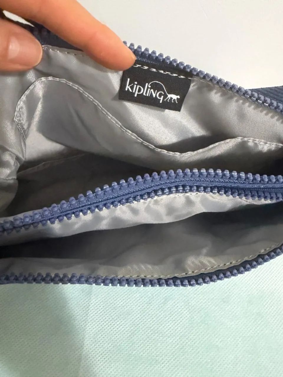Bolsa Kipling Azul - 100% ORIGINAL - Foto 4