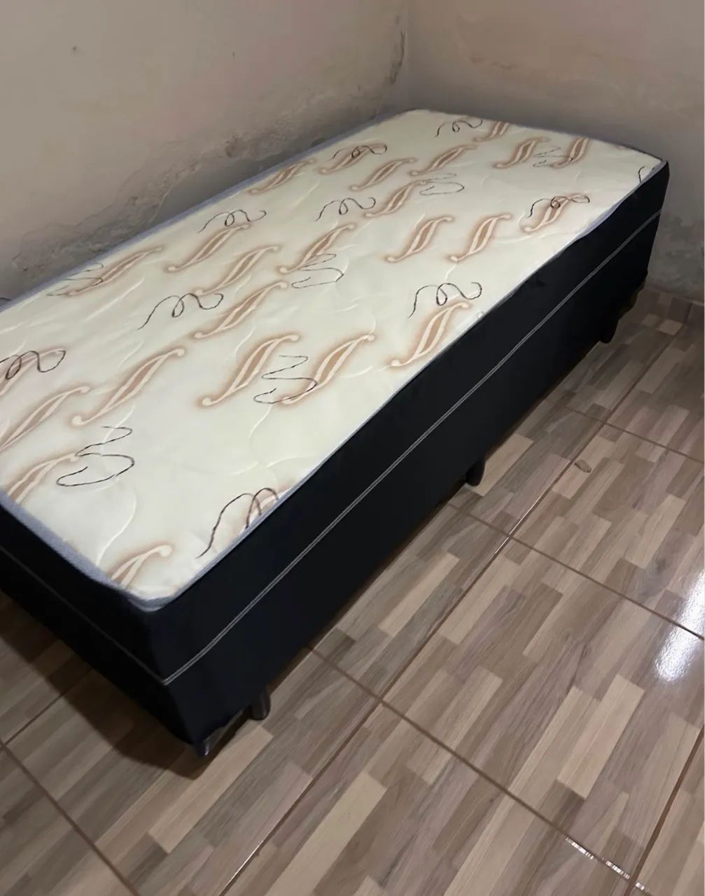 Cama box solteiro completa pronto entrega
