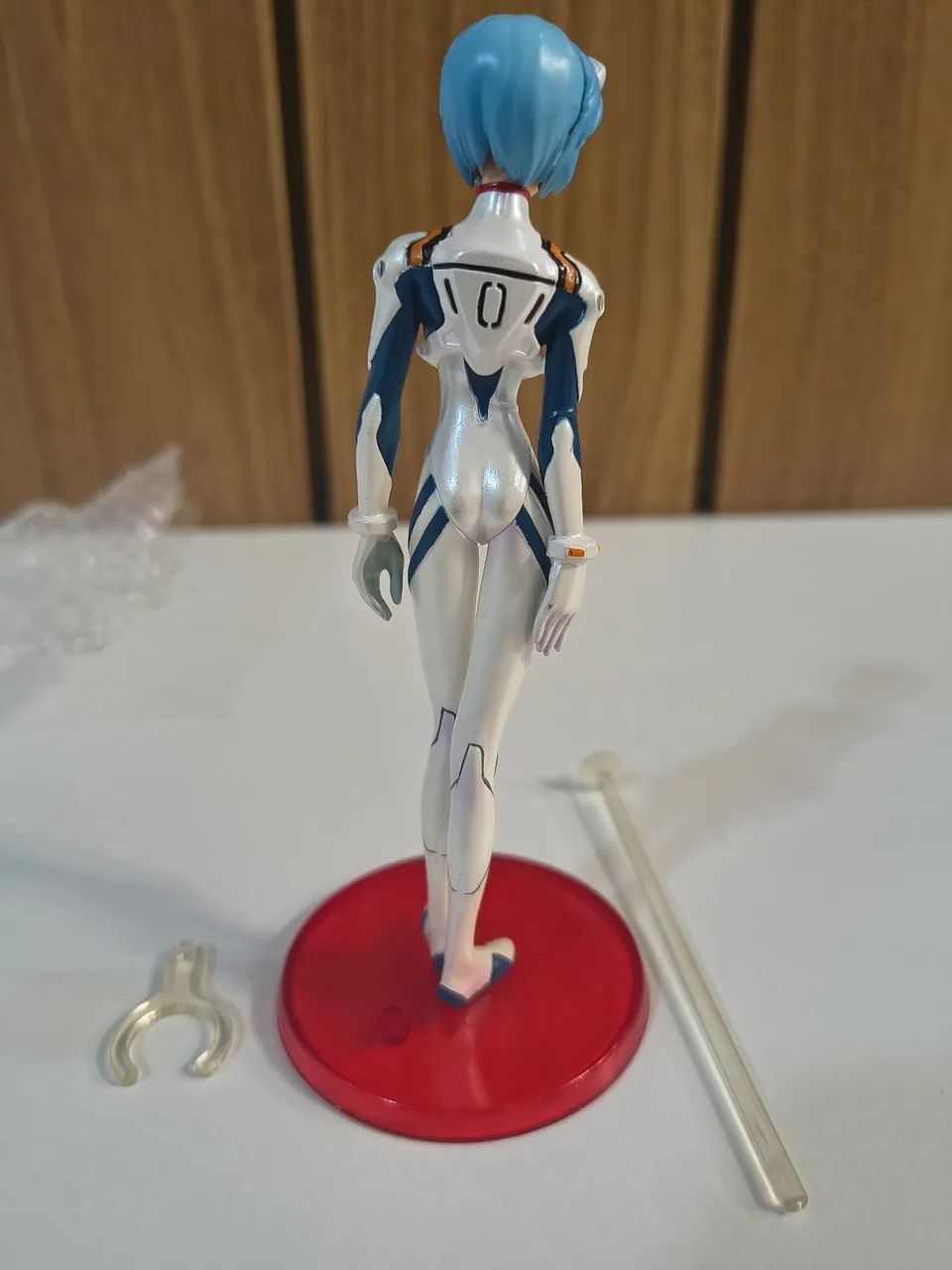 Rei Ayanami Plugsuit Evangelion Portraits Action Figure - Foto 3