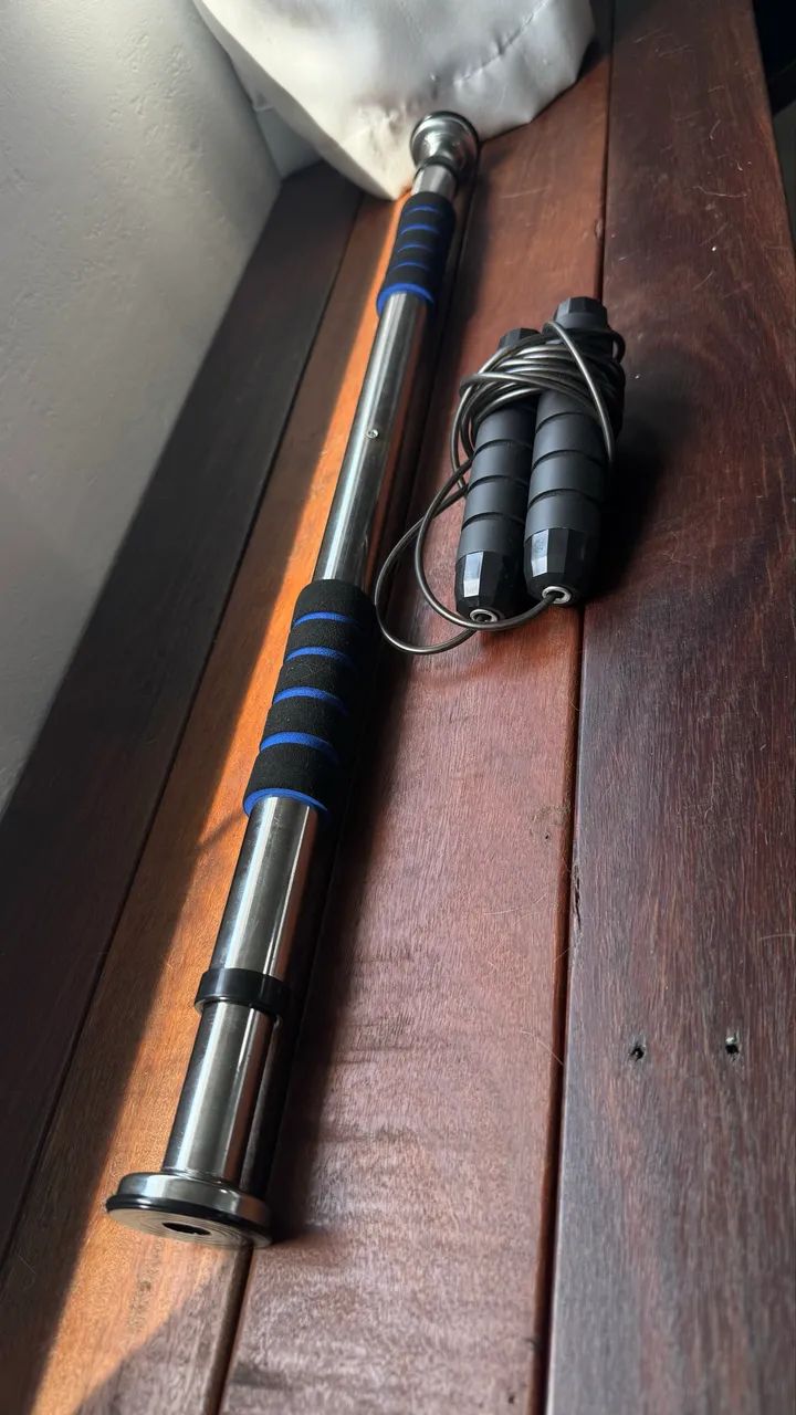 BARRA FIXA DE PAREDE + CORDA  - Foto 3