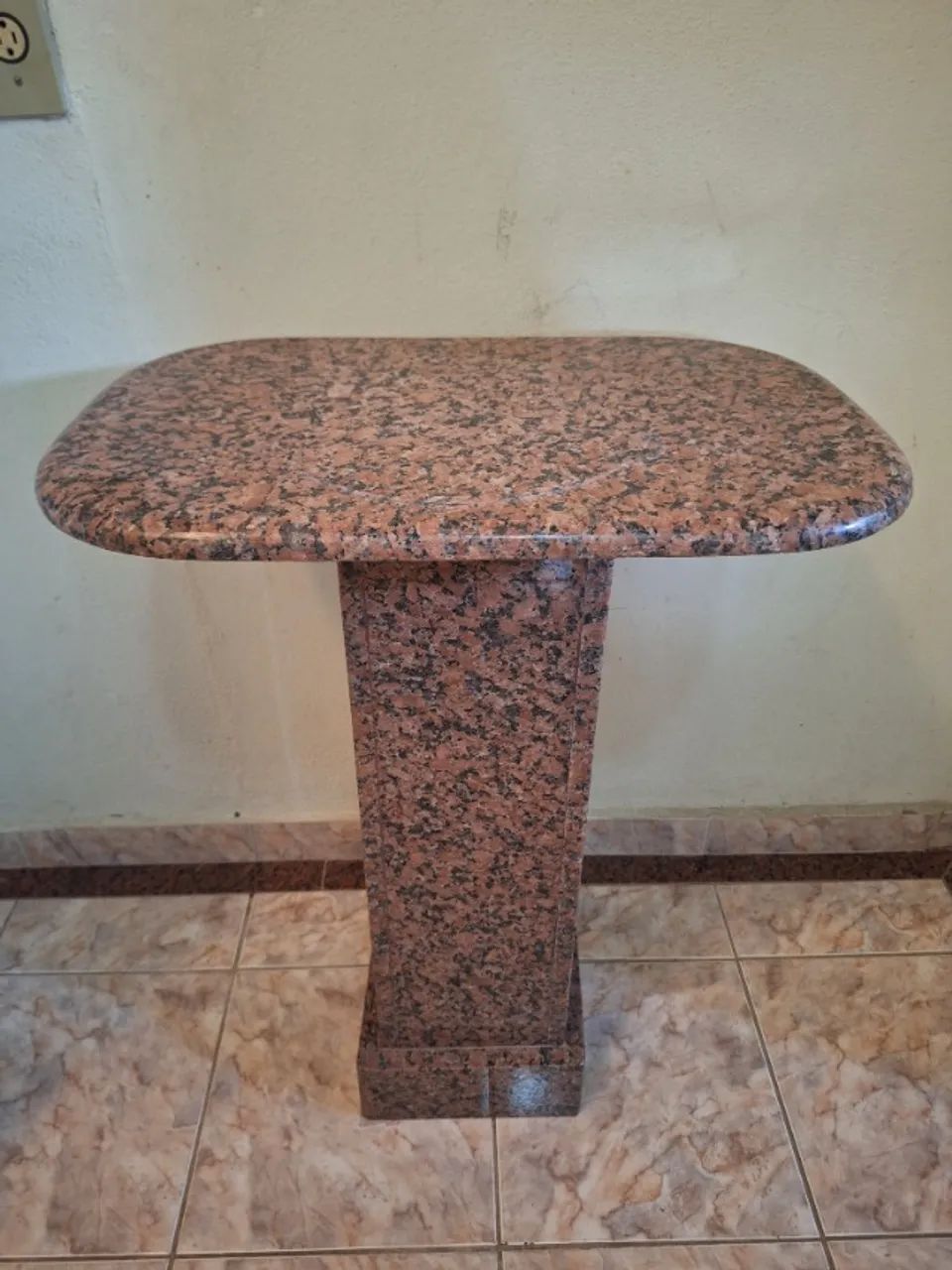 Mesa de granito Vermelho Brasília