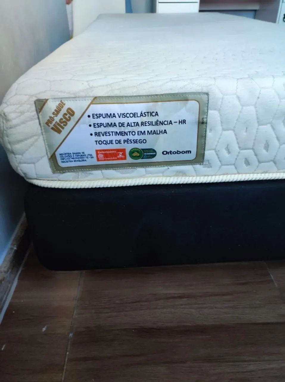 Colchão Ortobom Pró-Saúde Visco + Base Elétrica Articulada - Foto 4