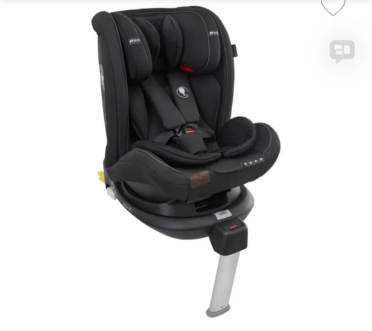 Cadeirinha Para Carro Only One 0 a 36kg e Até 12 Anos - ABC Design - Foto 5