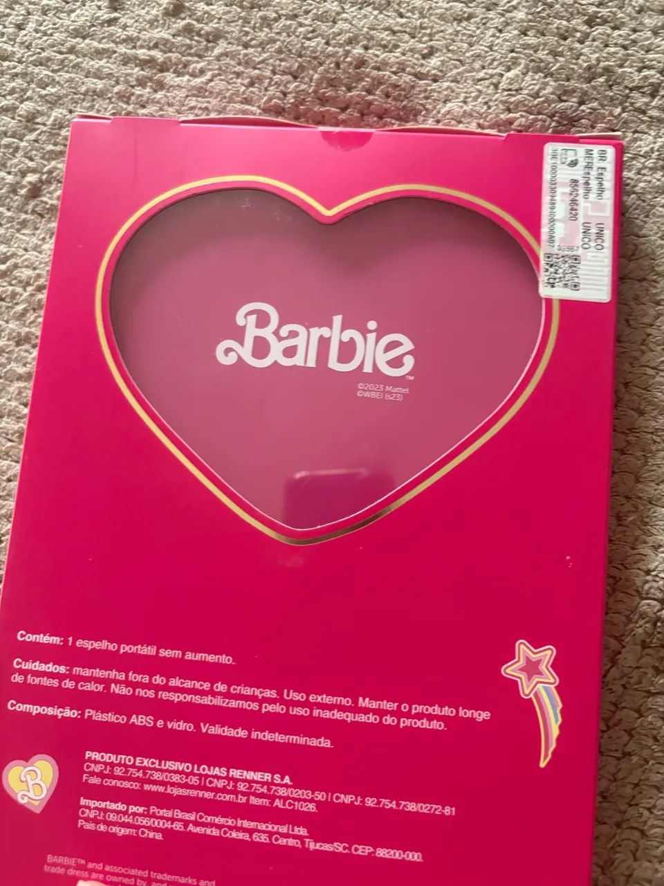 Espelho de mão Barbie - Foto 3