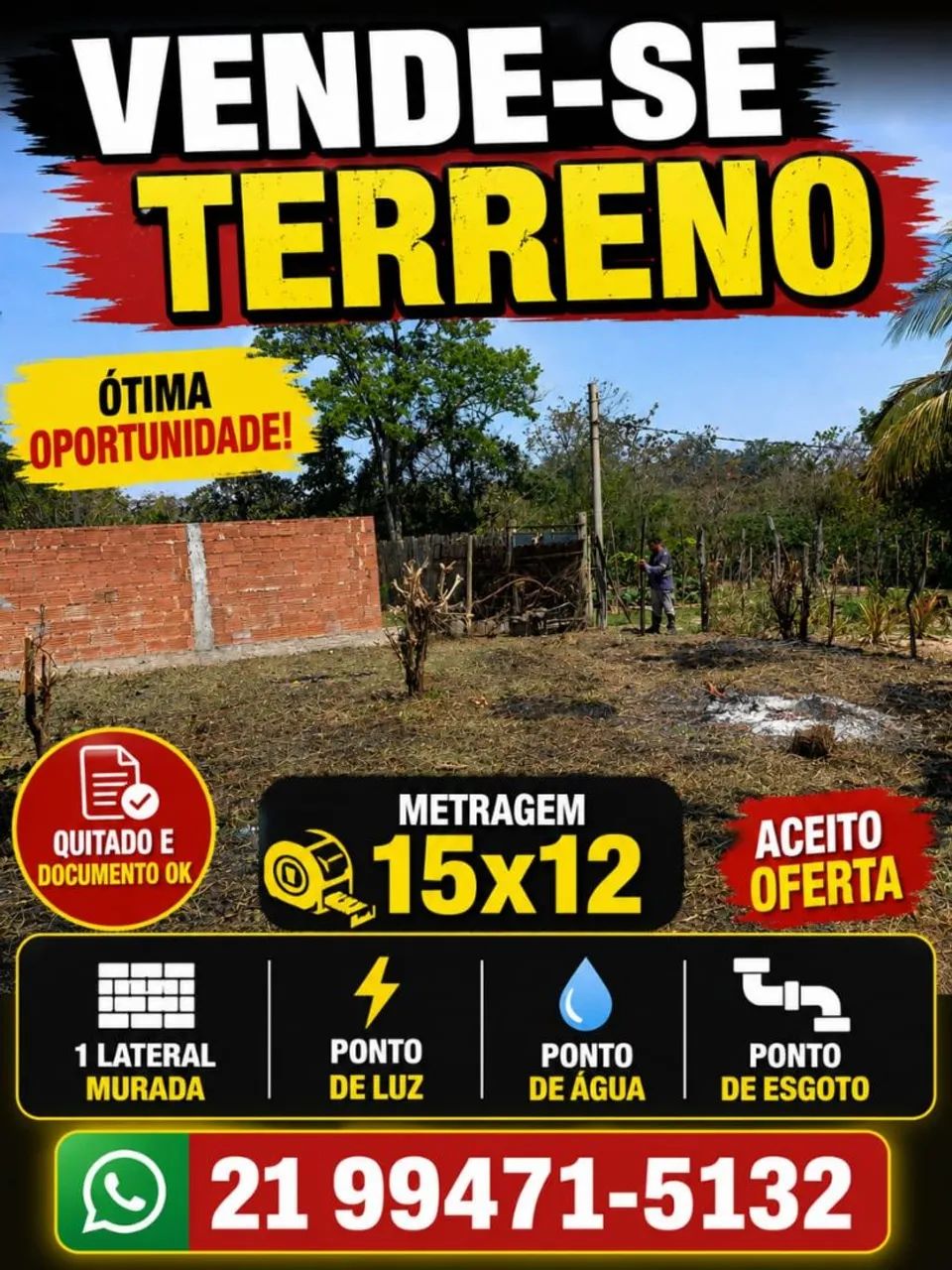 Terreno plano 