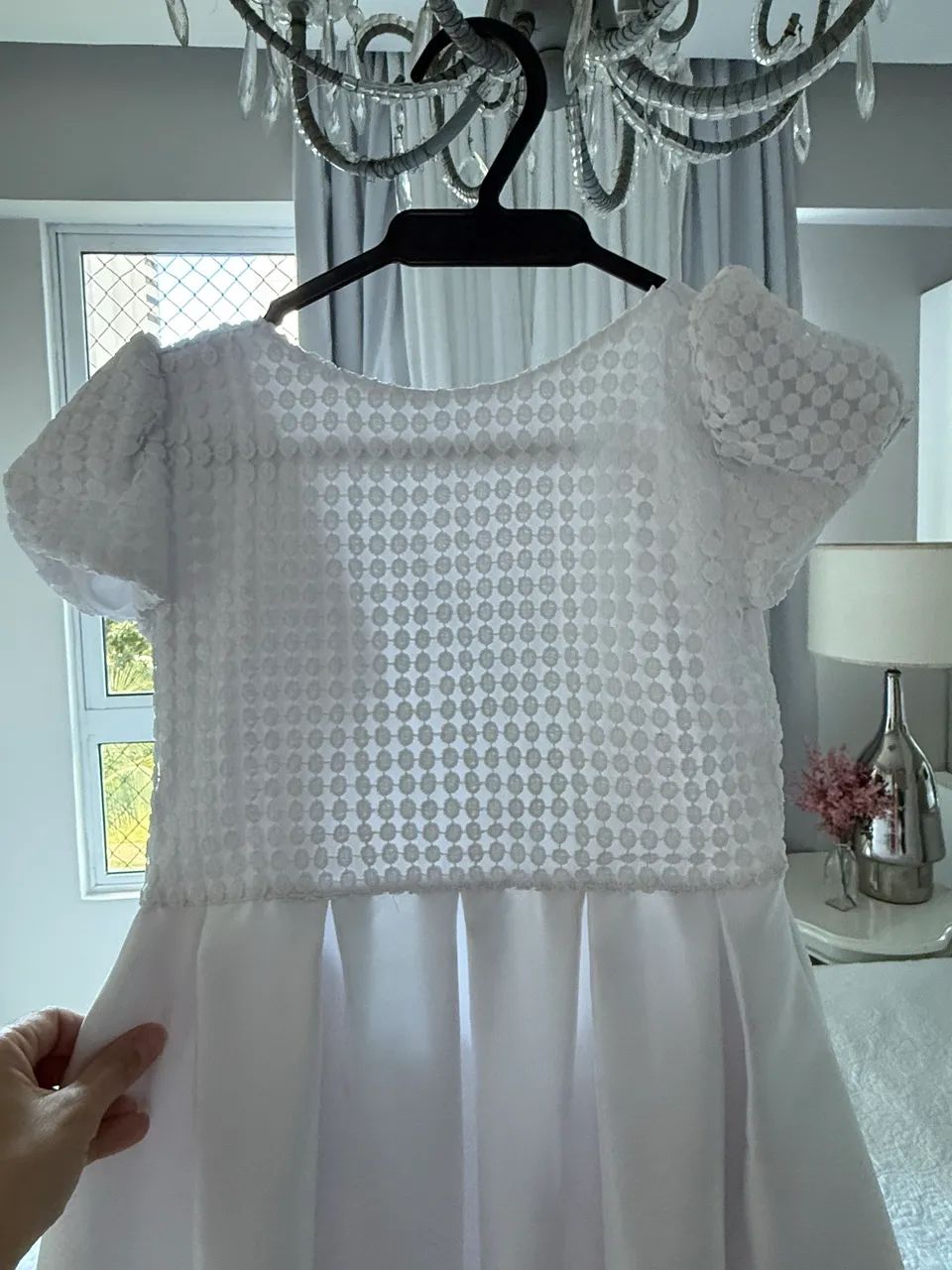 Vestido branco aplicação - Rita Colato - Foto 2