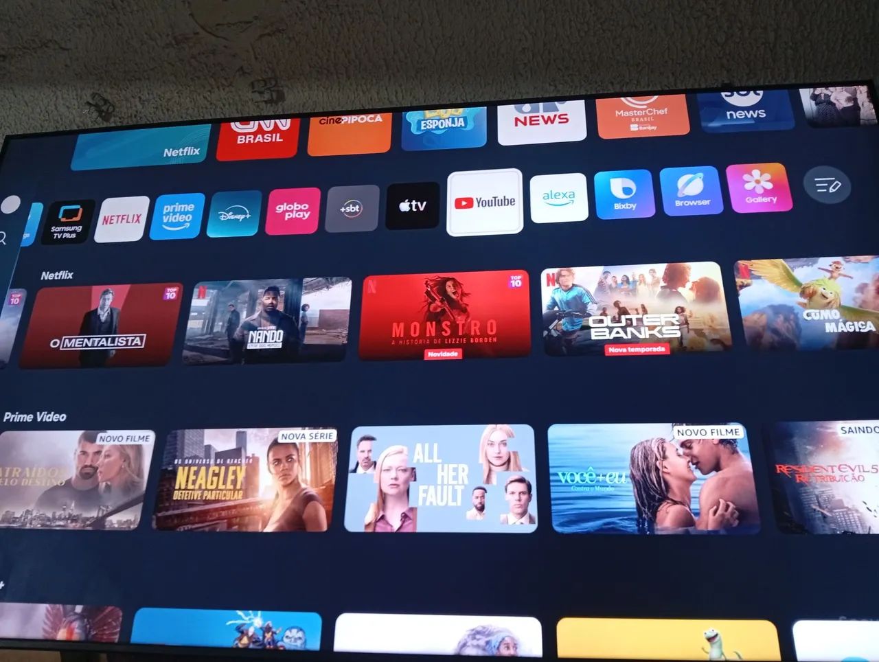 Vendo TV Samsung 65 smart 4k Android  - Foto 5