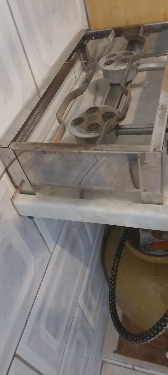 Fogareiro de duas bocas com click  - Foto 4