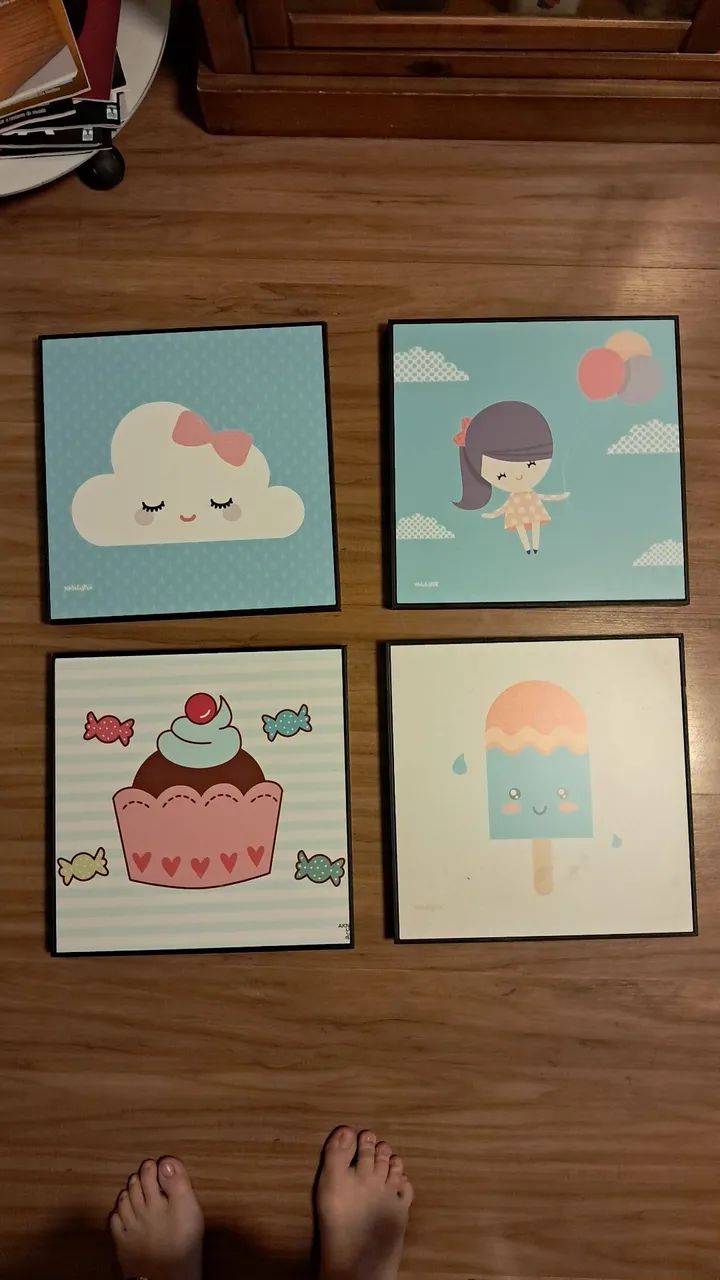 Quadros para quarto infantil