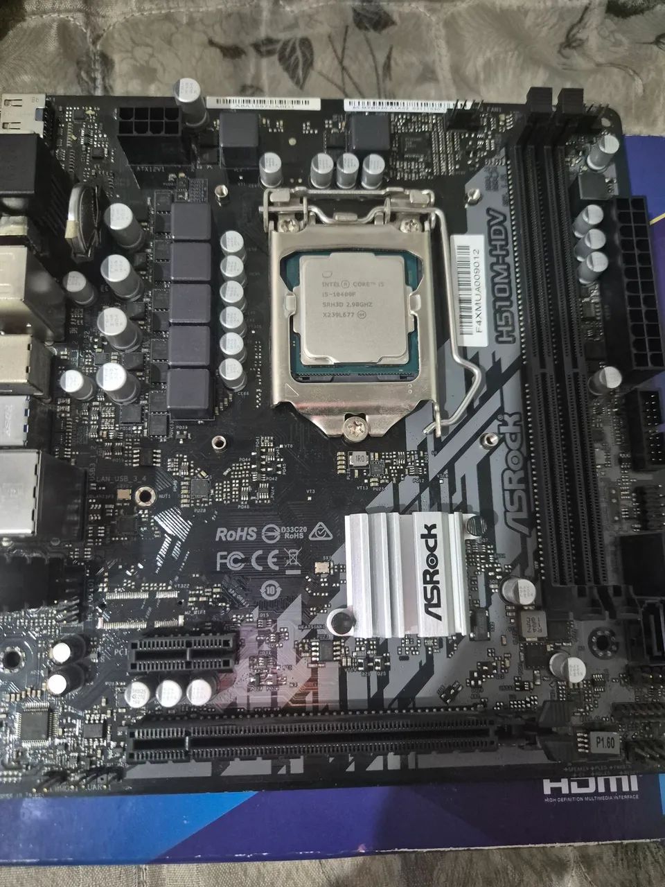 Kit i5 10400F + Placa Mãe H510M Mtx! - Foto 3
