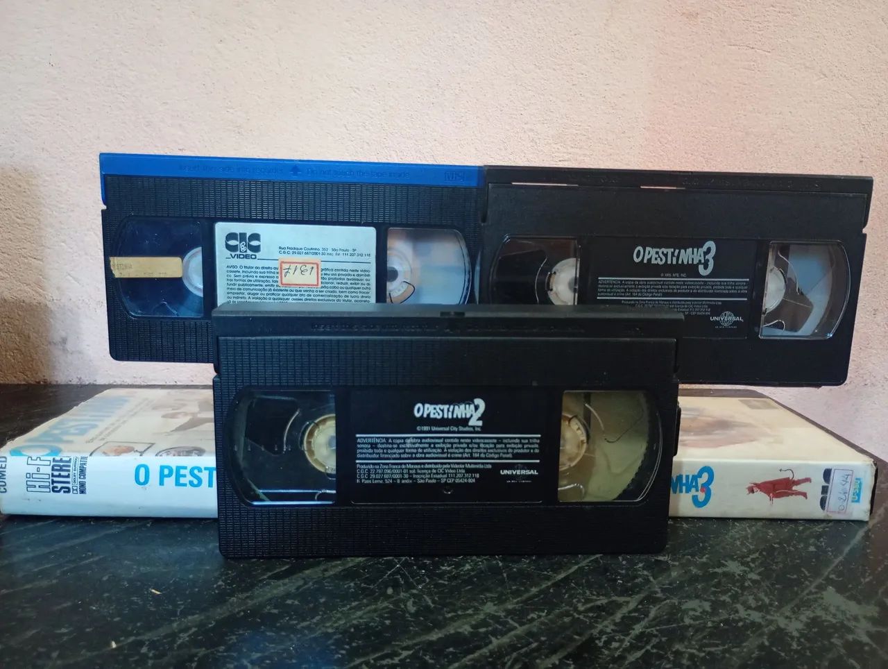 VHS - TRILOGIA PESTINHA (1LEG, 2DUB,3 DUB)  - Foto 3