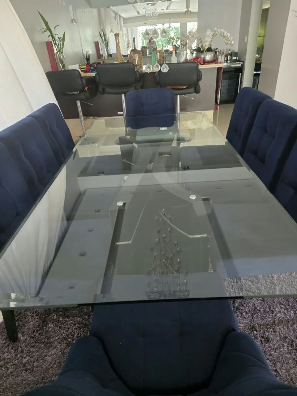 Mesa jantar 8 cadeiras alto padrão  - Foto 2